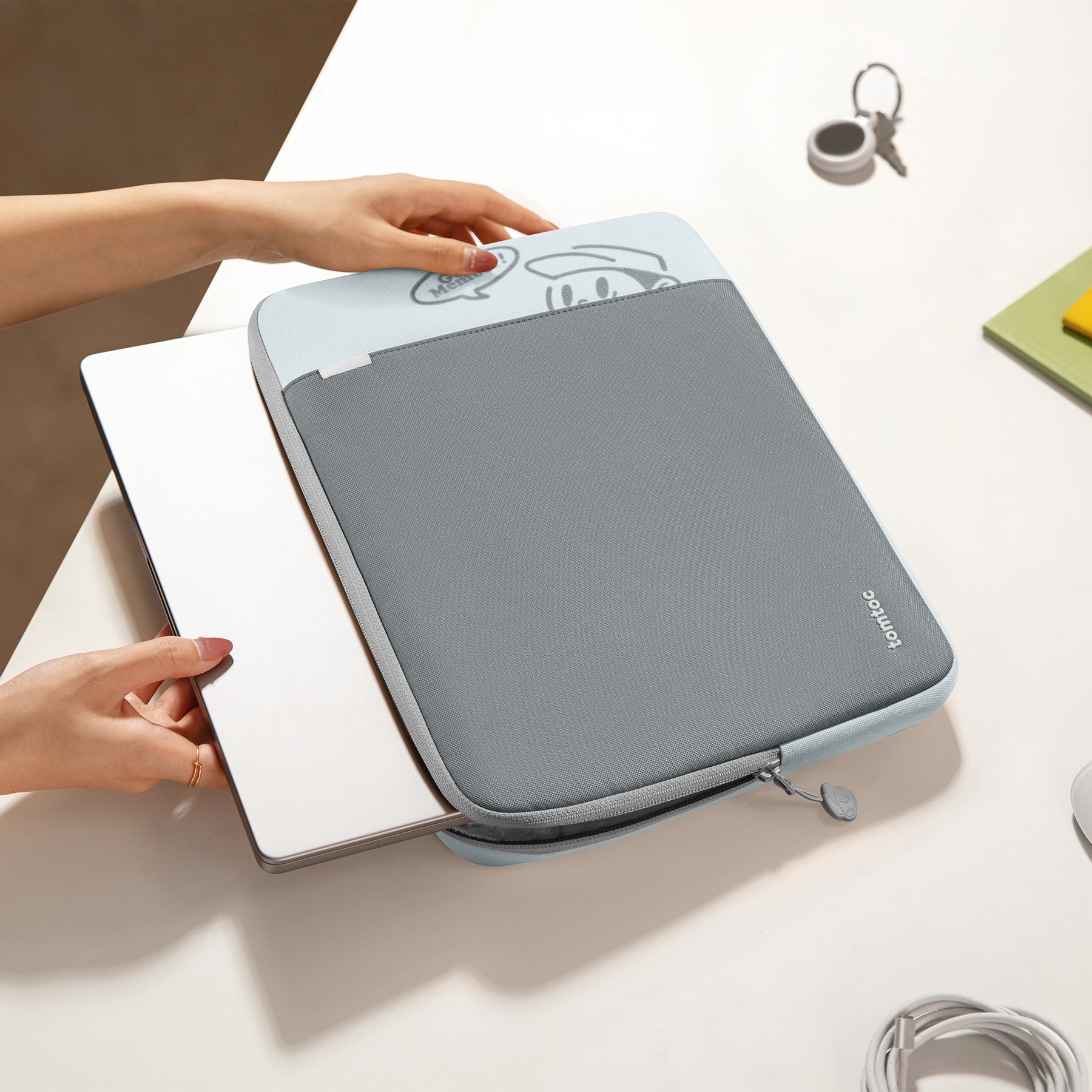 Defender G-Crew A13 Laptop Sleeve (Macbook) 13" - Light Blue