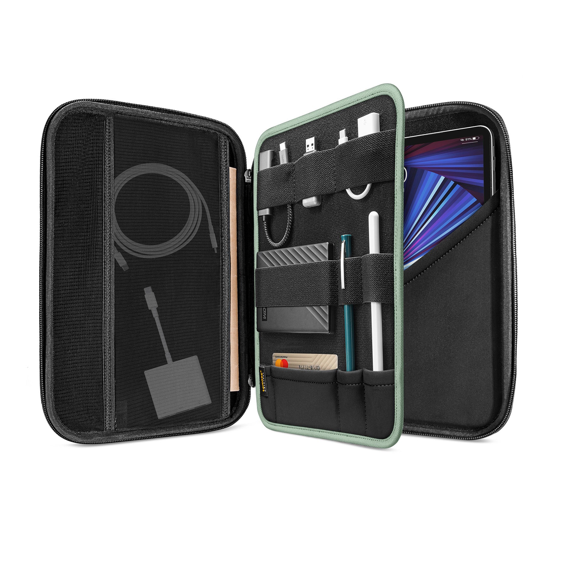 Fancy-Case B06 For Tablet 11" Plus - Cactus Green