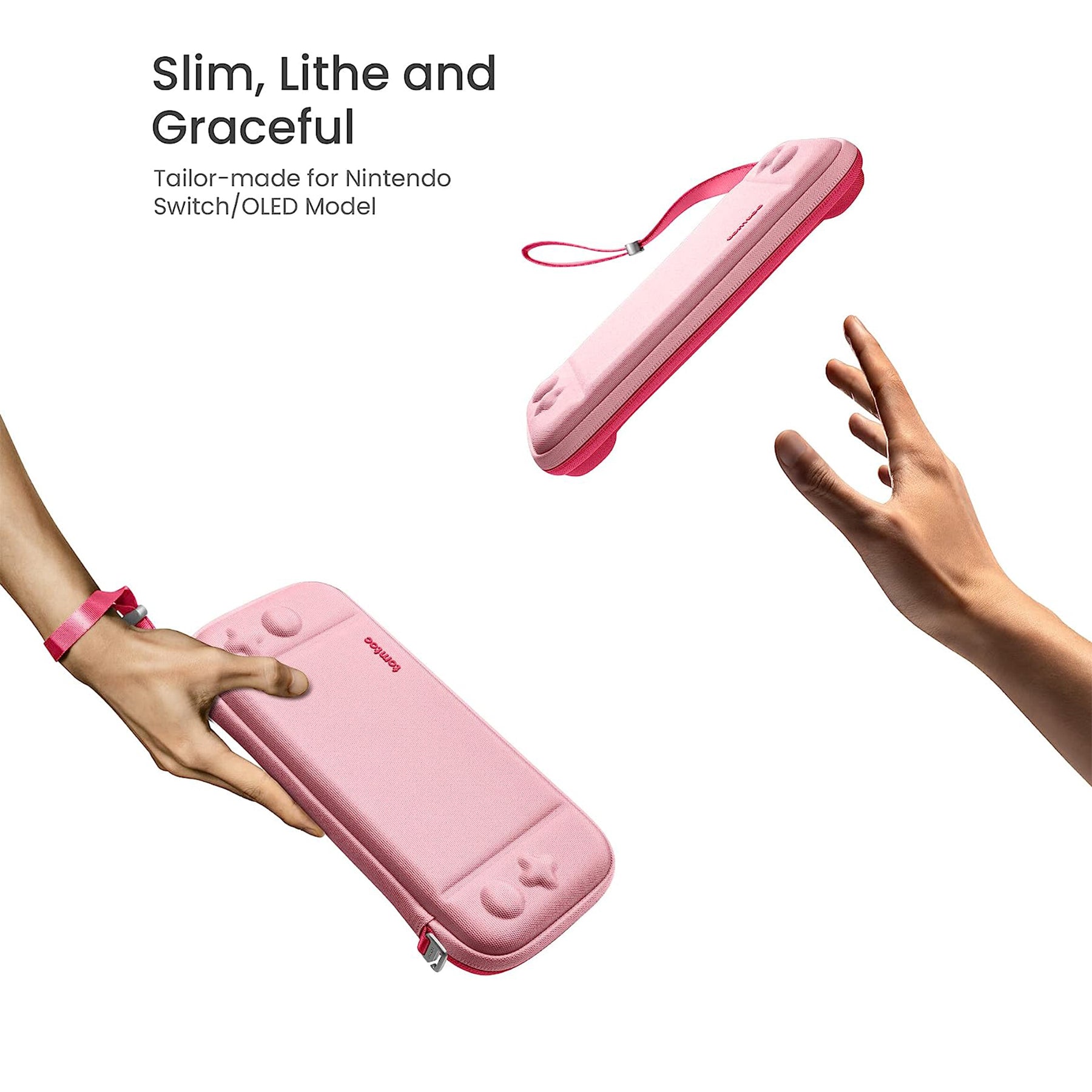 Fancy-Case G05 For Nintendo Switch - Pink Puff