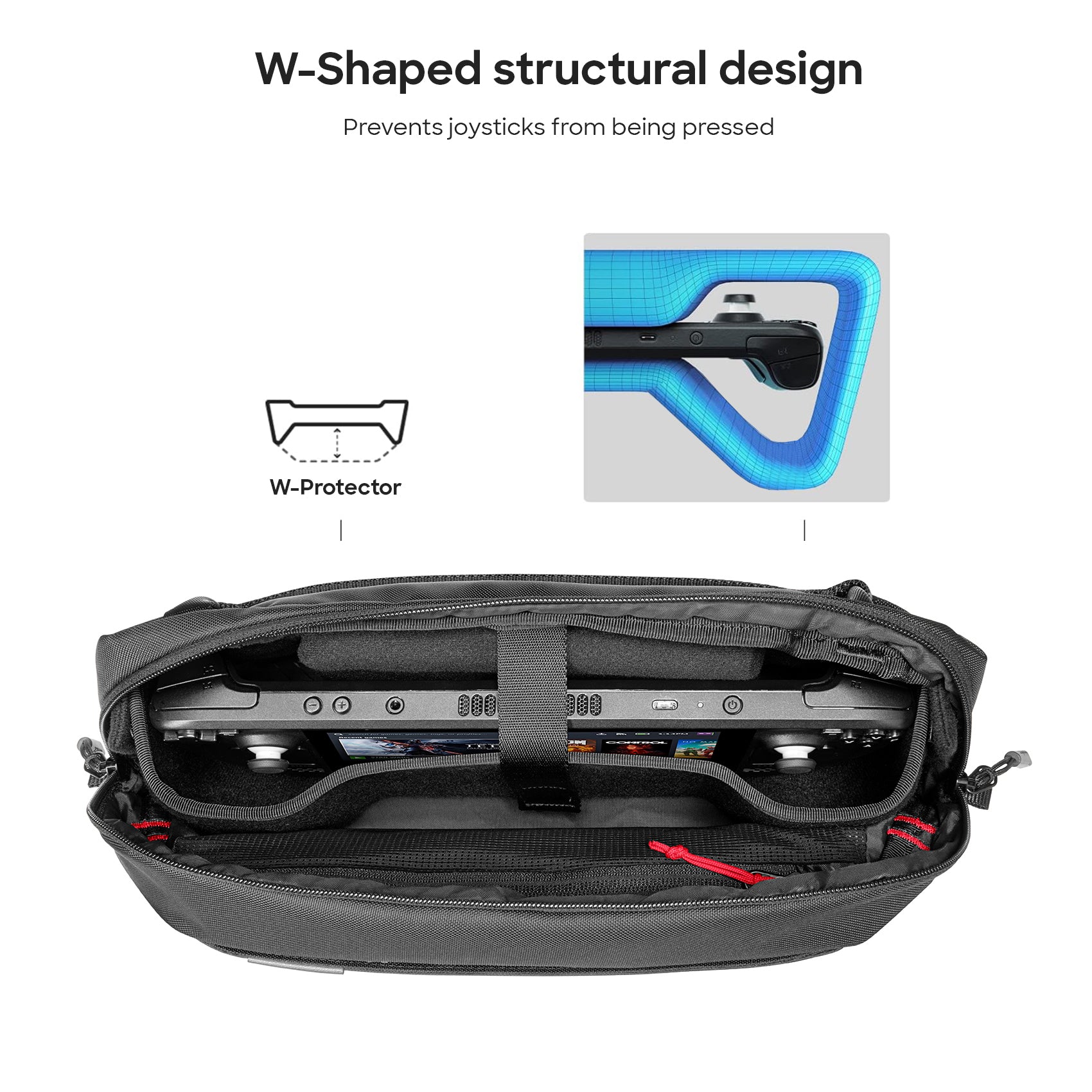 Arccos G47 Steam Deck Sling Bag - Black