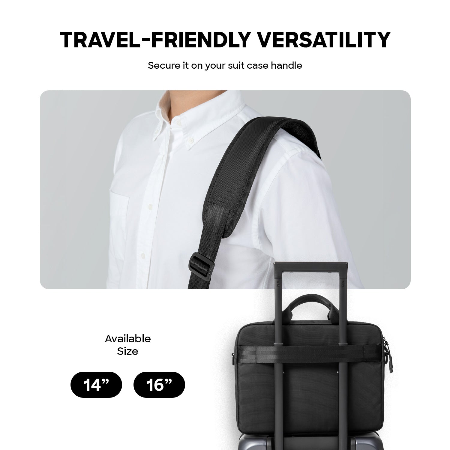 tomtoc Navigator-A33 Laptop Shoulder Bag