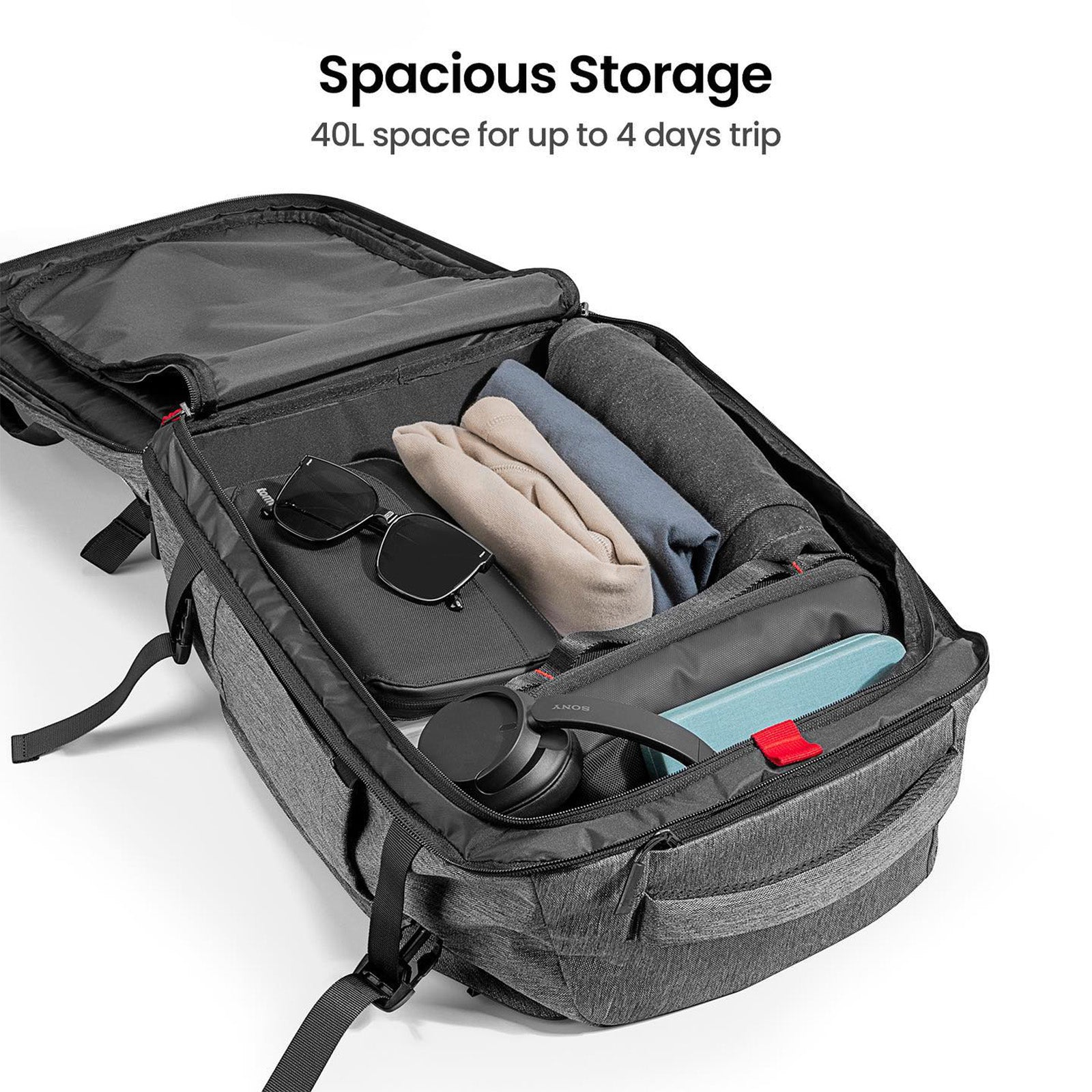 Navigator T66 Travel Backpack 40L - Gray
