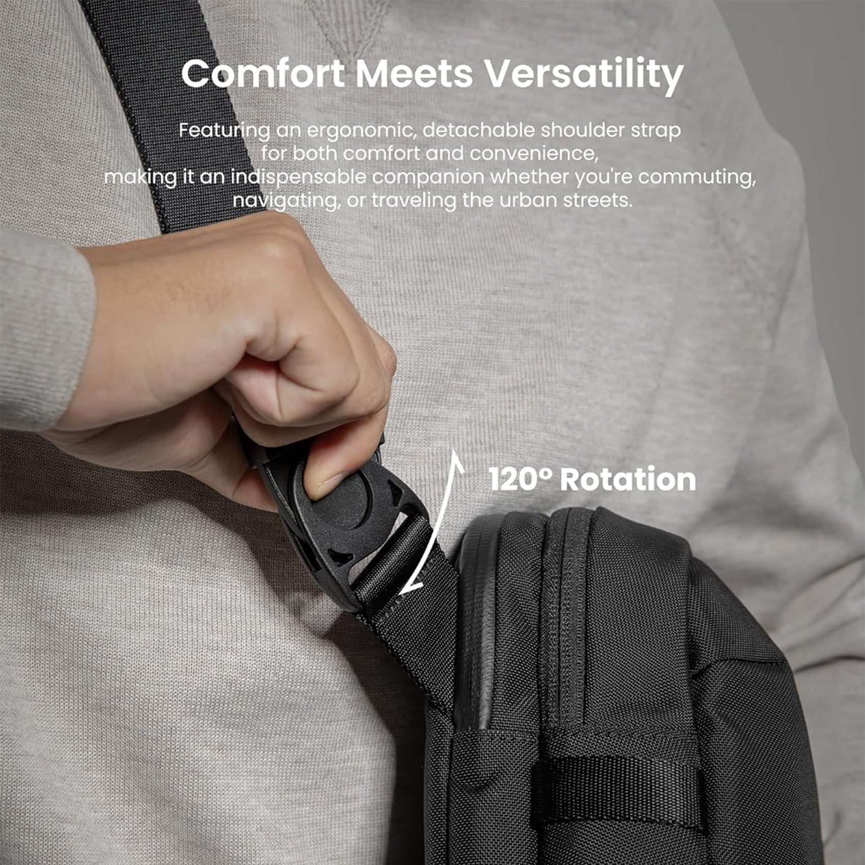 Urban EX-B11 Tablet Sling Bag 11" - Black