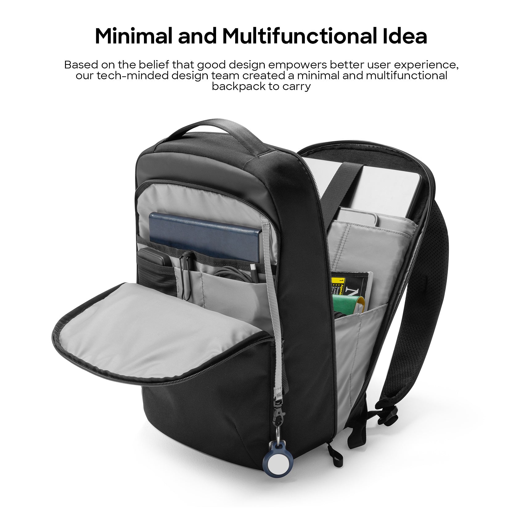 Explorer T60 Laptop Backpack 15.6" - Black