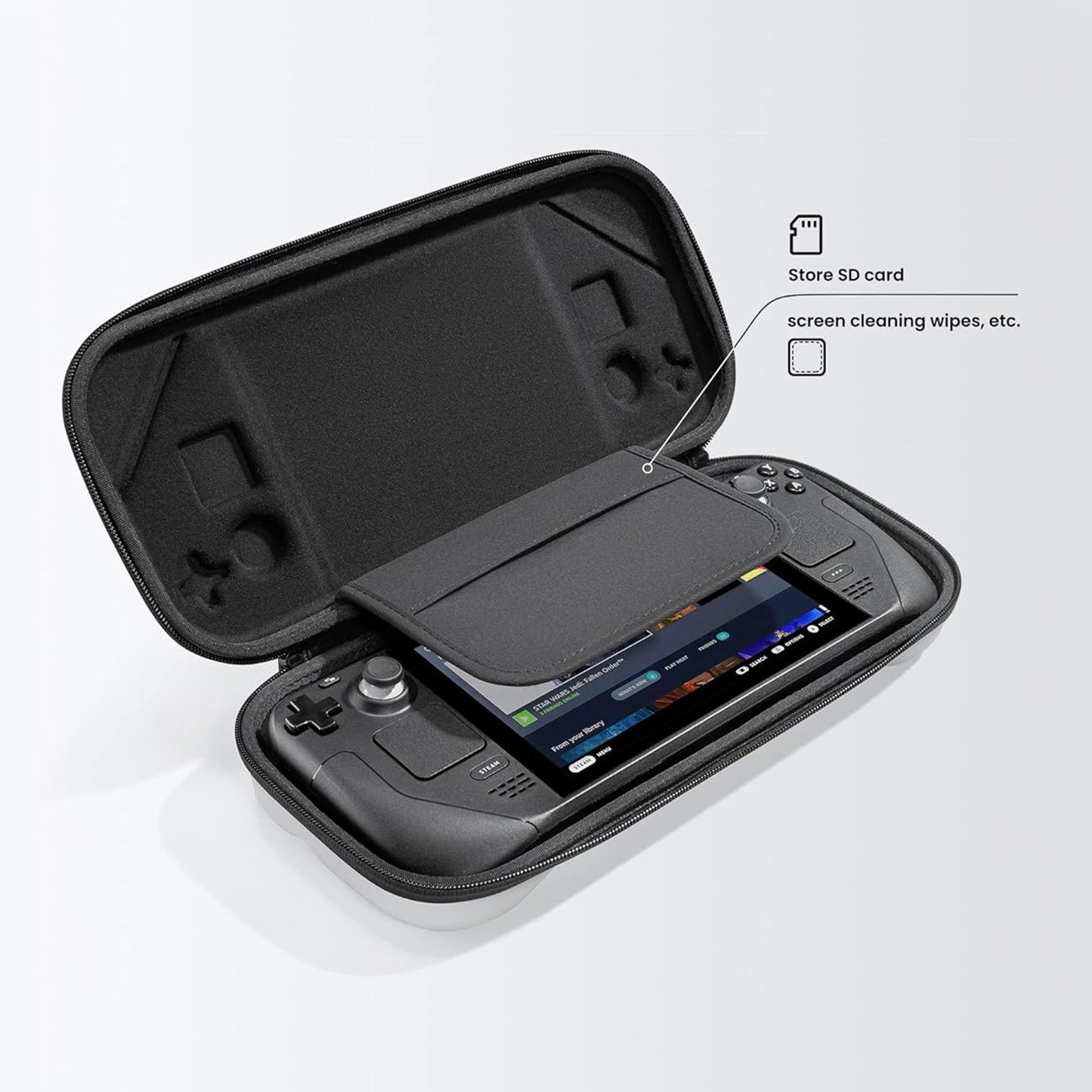 Fancy-Case G38 For Steam Deck - White