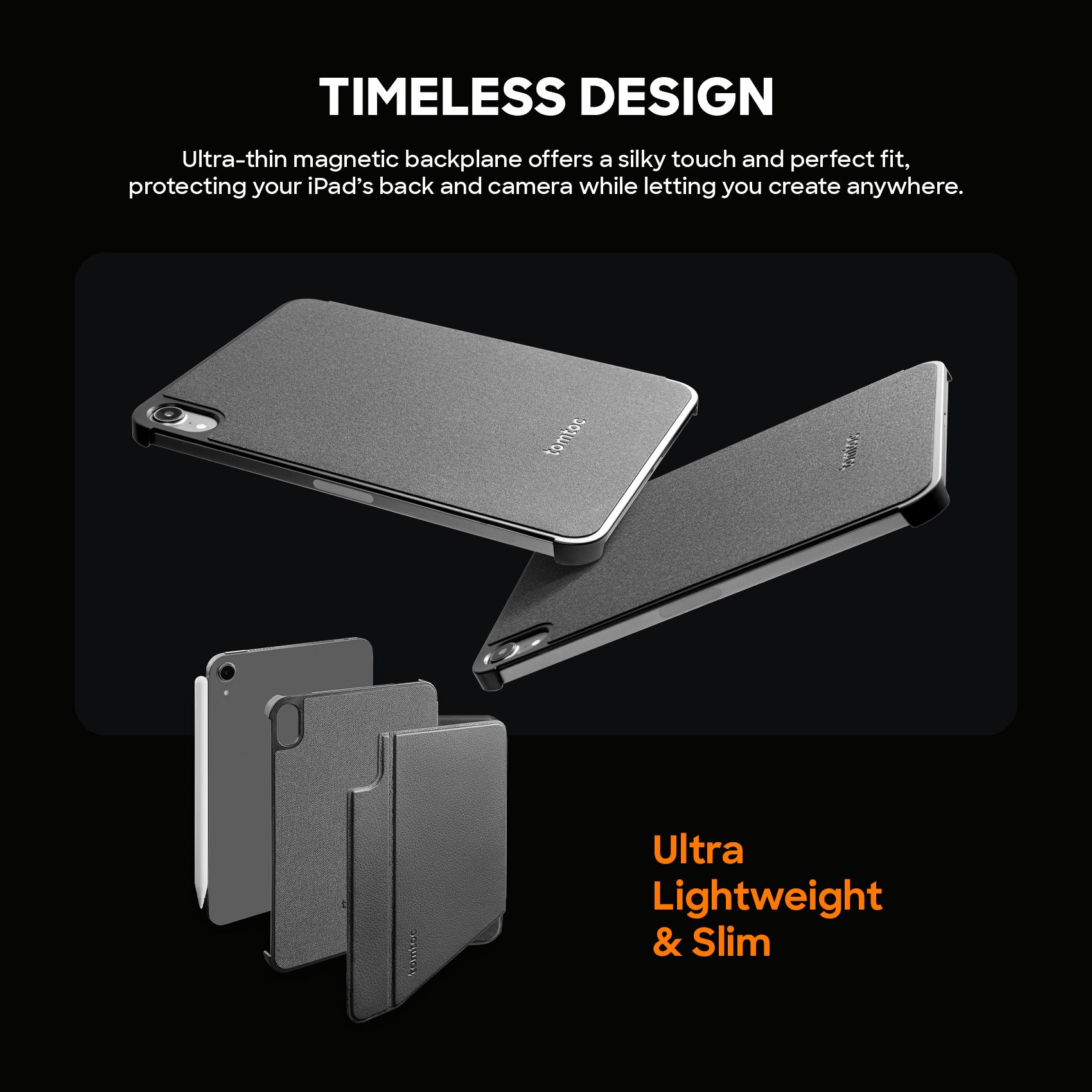 tomtoc B55 Inspire iPad Mini 6 Case A17 Pro Protection Tablet Case for iPad Mini 2024