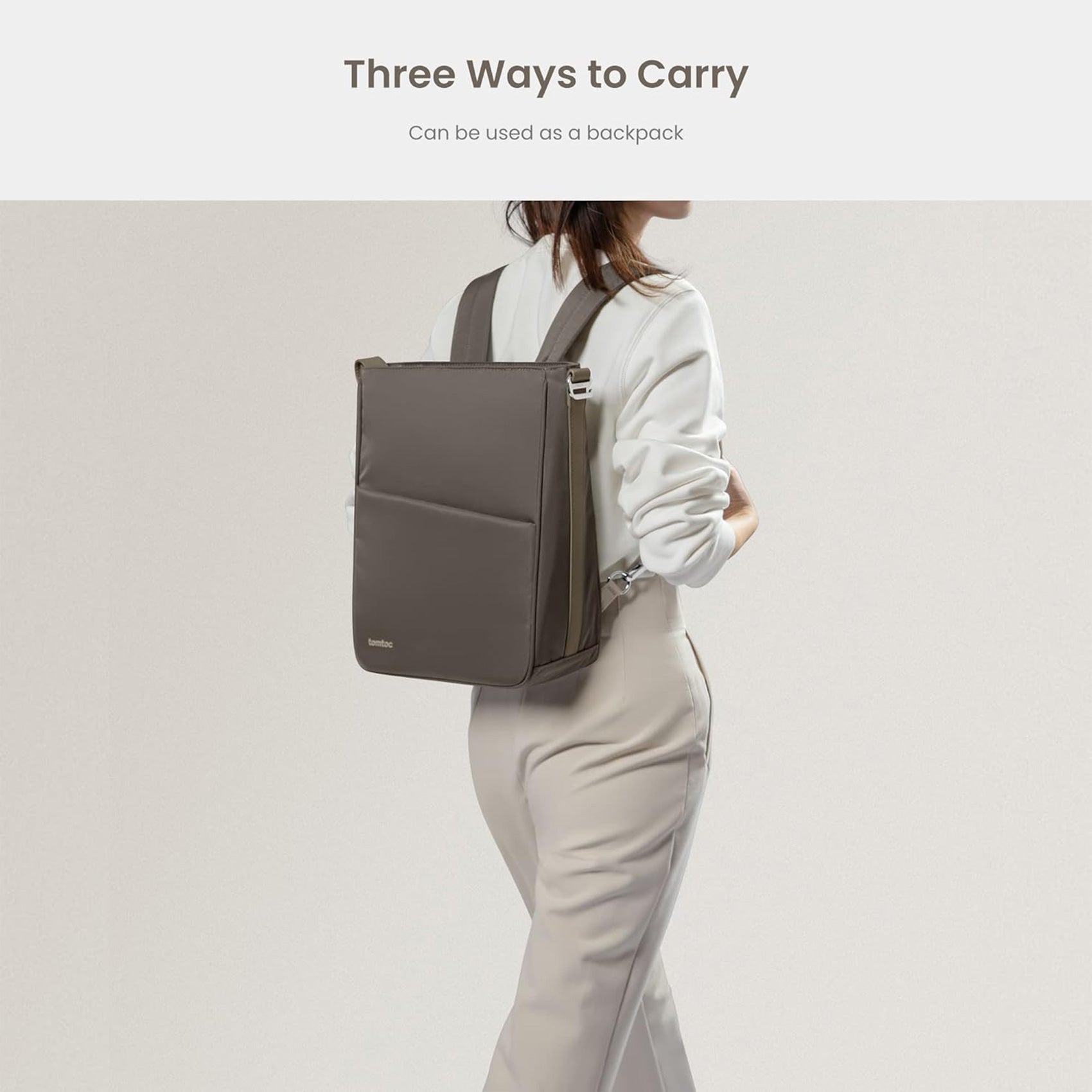 Slash T62 2 in 1 Backpack 14" - Taupe