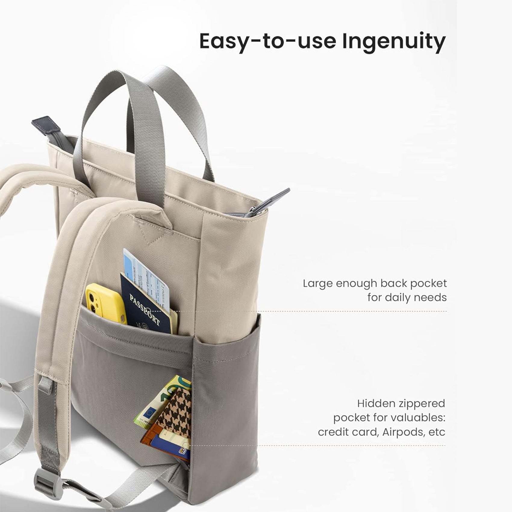 Slash T63 Backpack 14" - Moon Grey