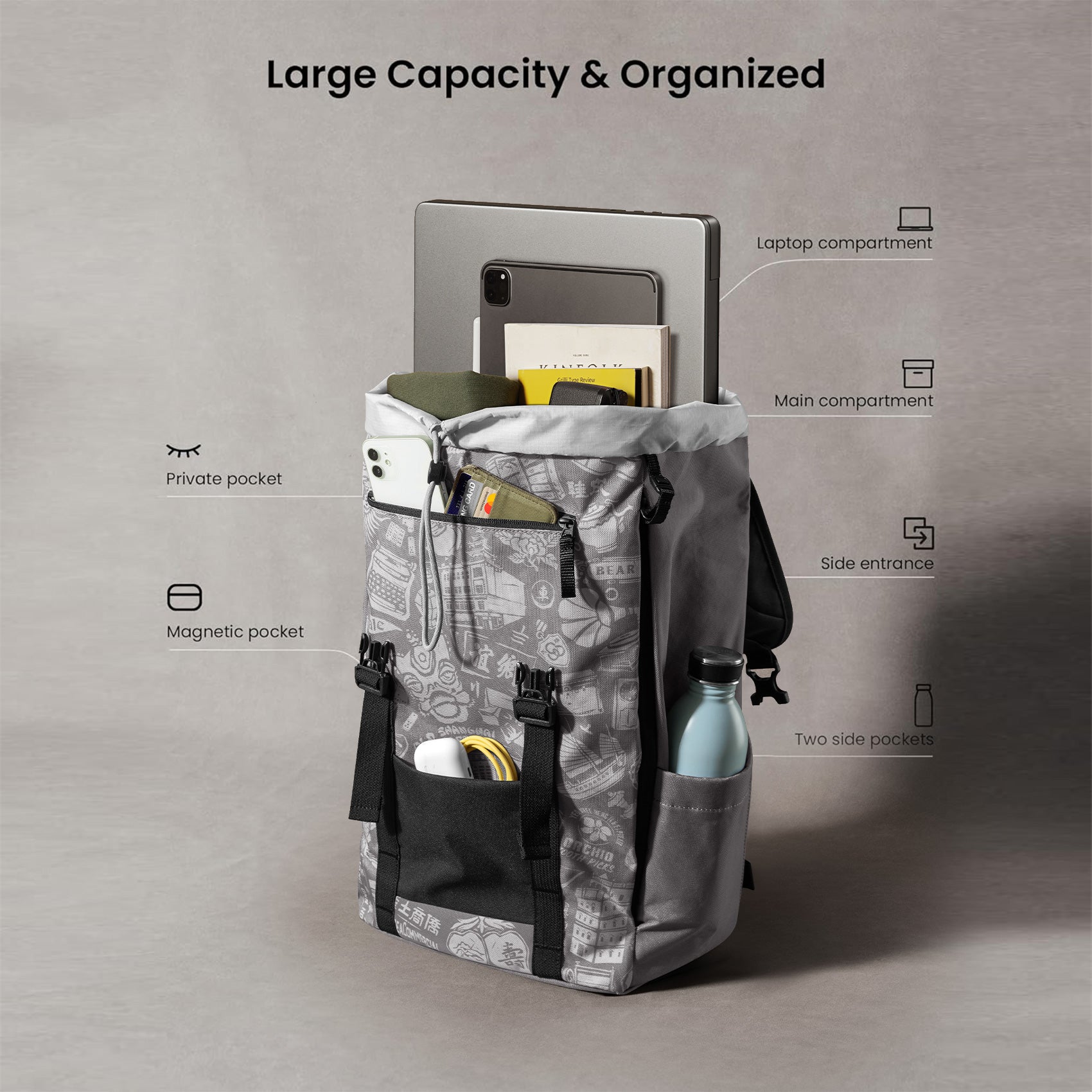 Vintpack OCHM TA1 22L - Gray
