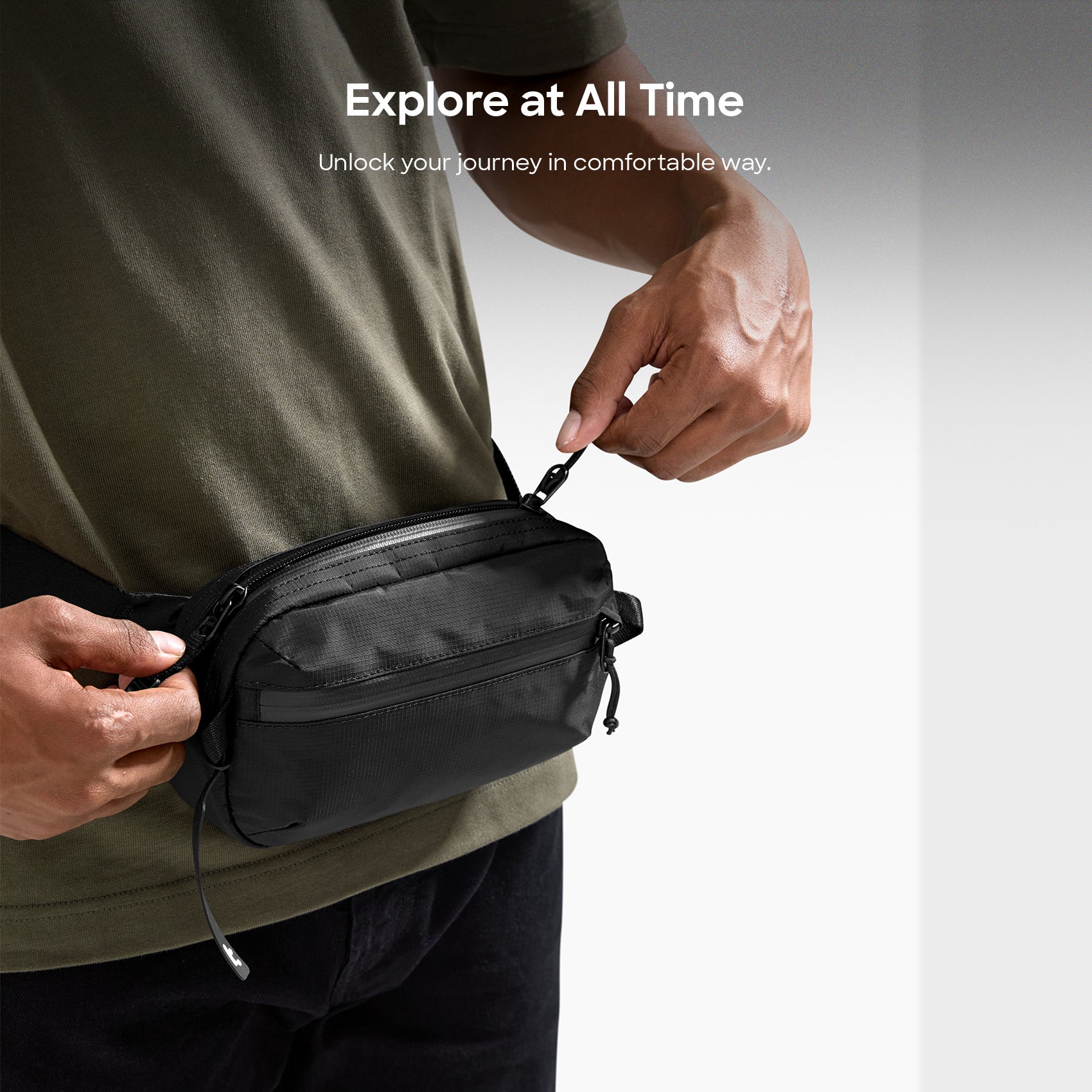 Aviator T33 Sling Bag (S) 1.5L - Khaki