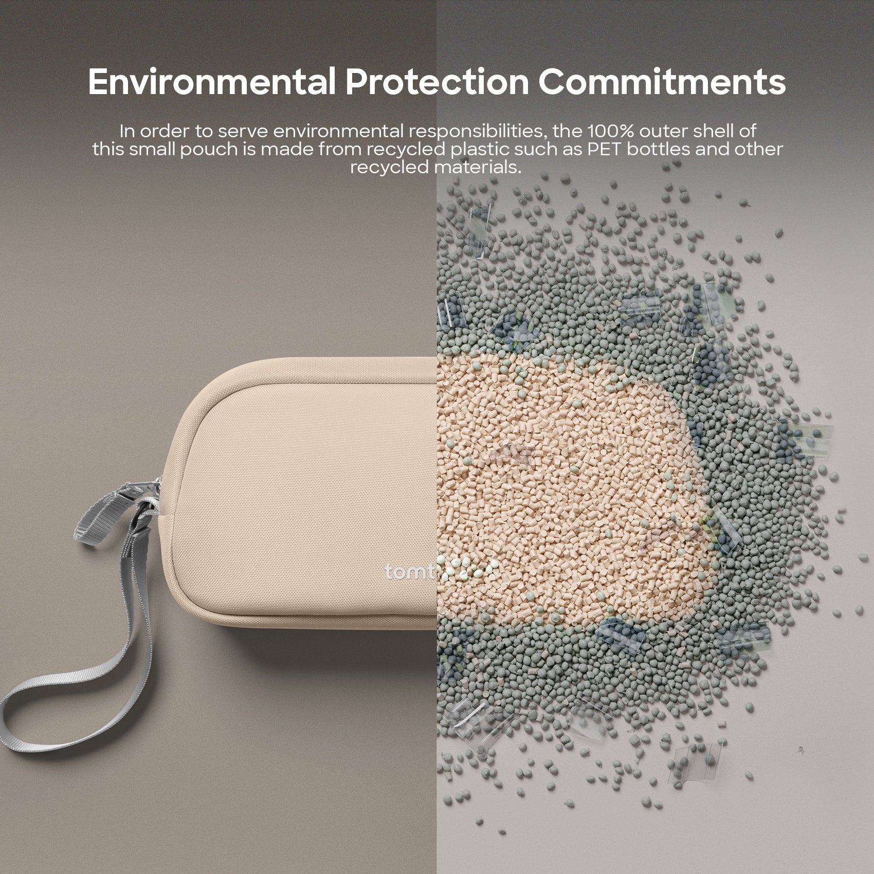 Light T12 Organizer Pouch (S) - Natural Sand