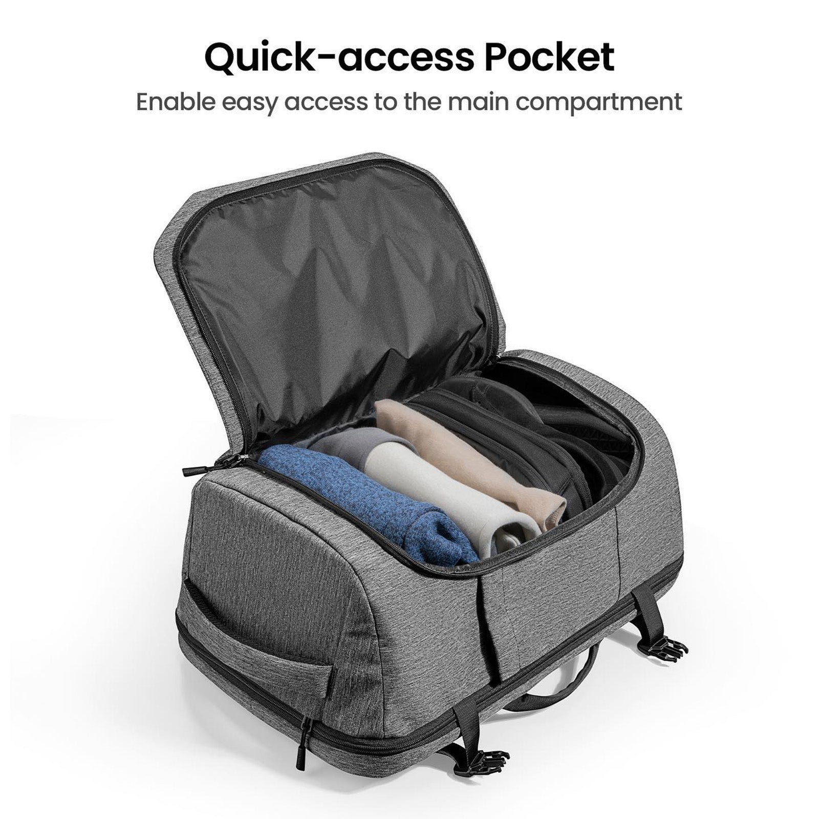 Navigator T66 Travel Backpack 40L - Gray