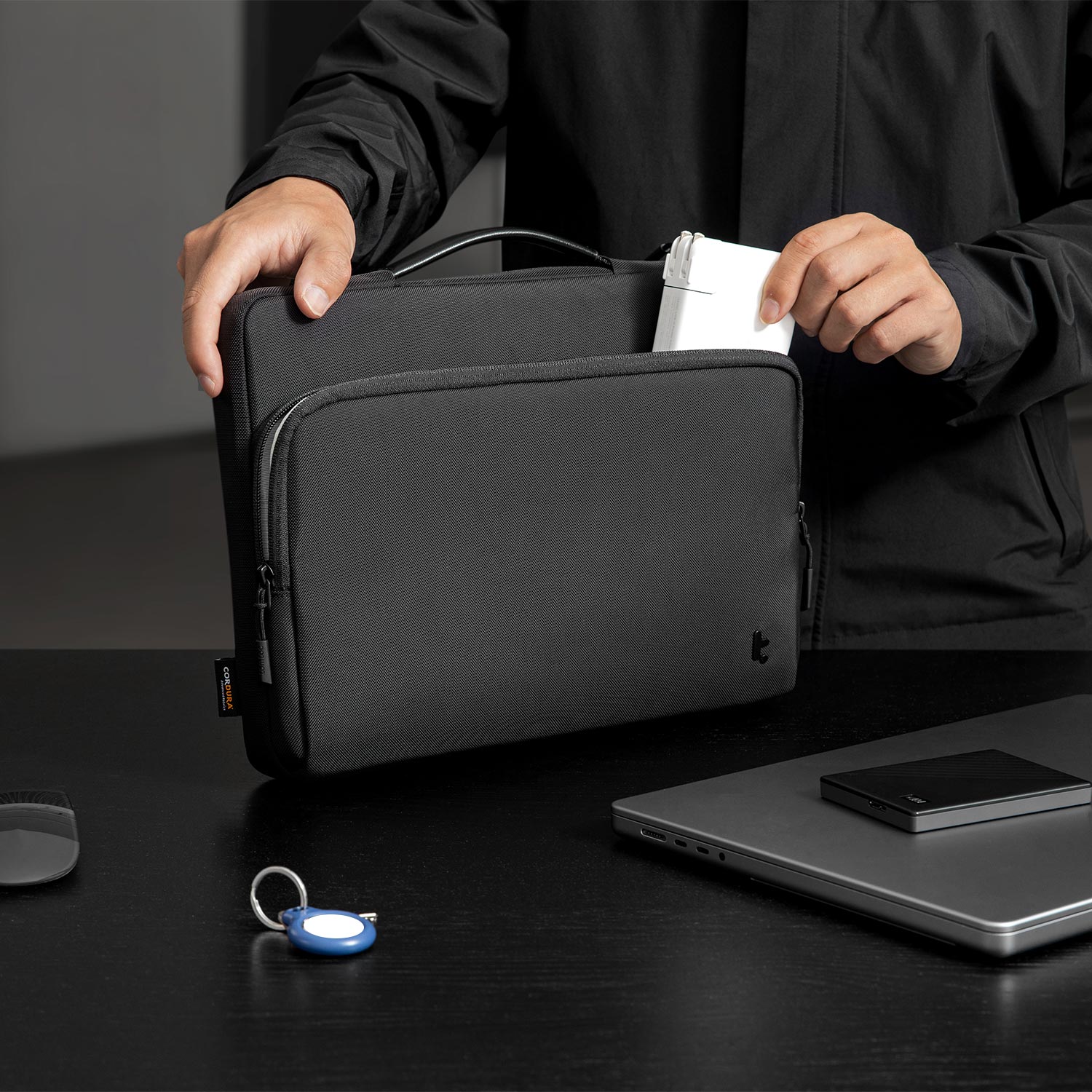 tomtoc Defender-A14 Premium Protective Laptop Briefcase