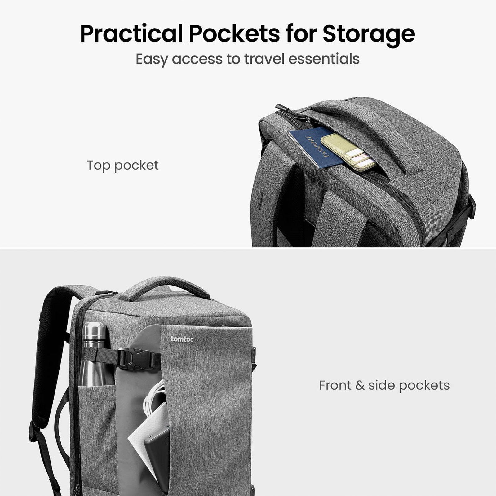 Navigator T66 Travel Backpack 40L - Gray