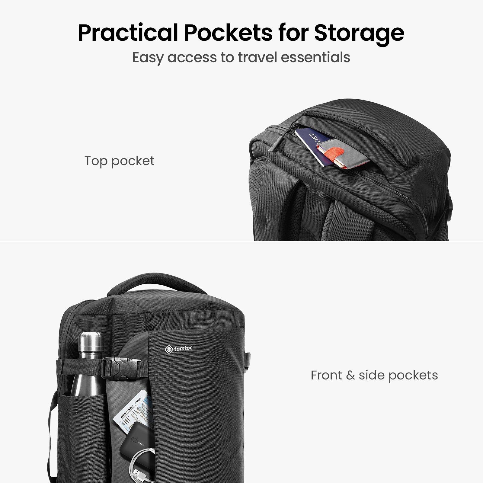 Navigator T66 Travel Backpack 40L - Black