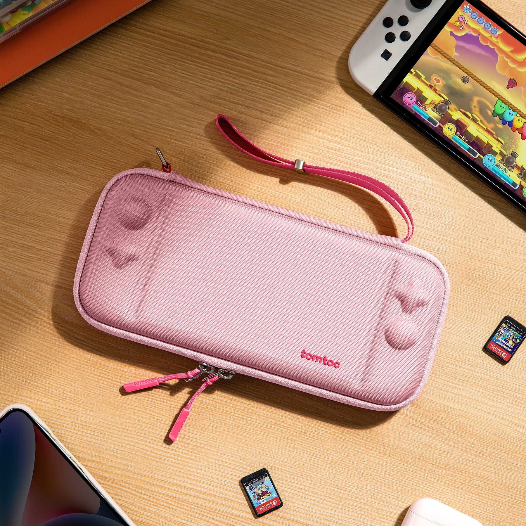 Fancy-Case G05 For Nintendo Switch - Pink Puff