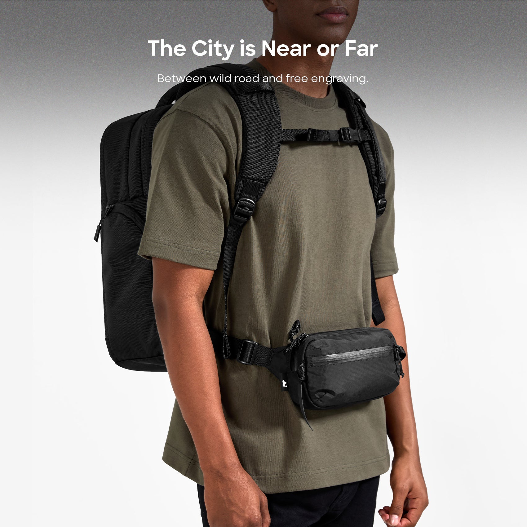 Aviator T33 Sling Bag (S) 1.5L - Khaki