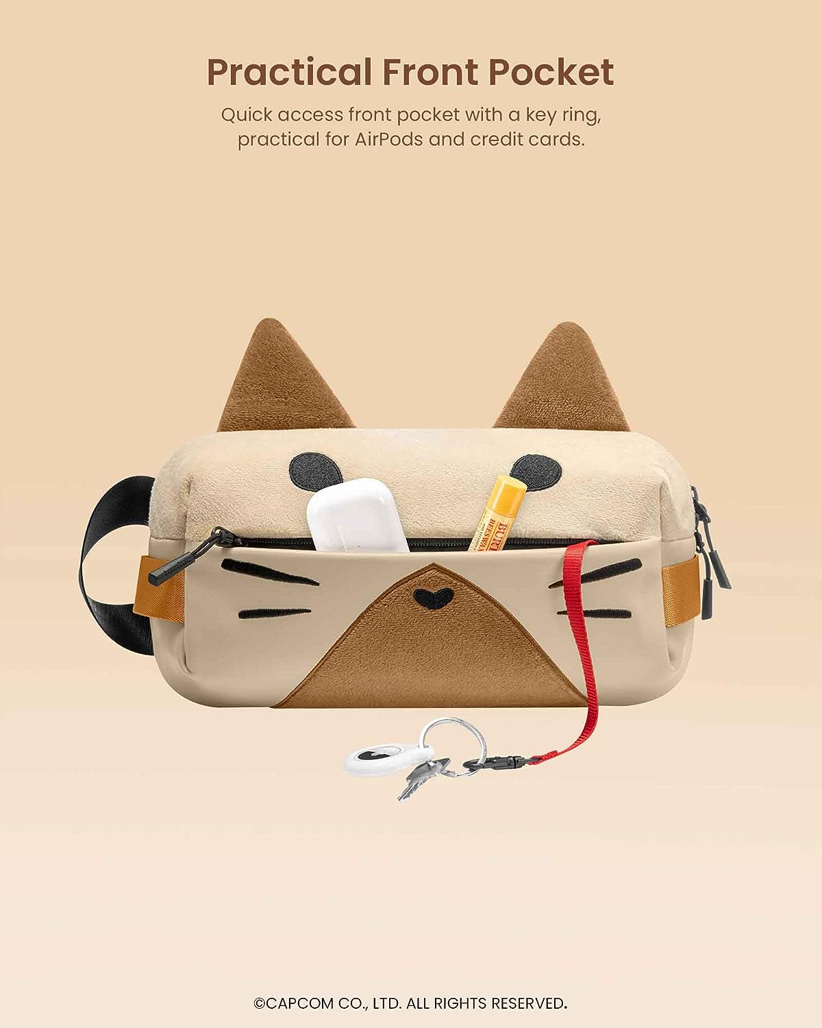 Monster Hunter T21 EDC Sling Bag - Palico