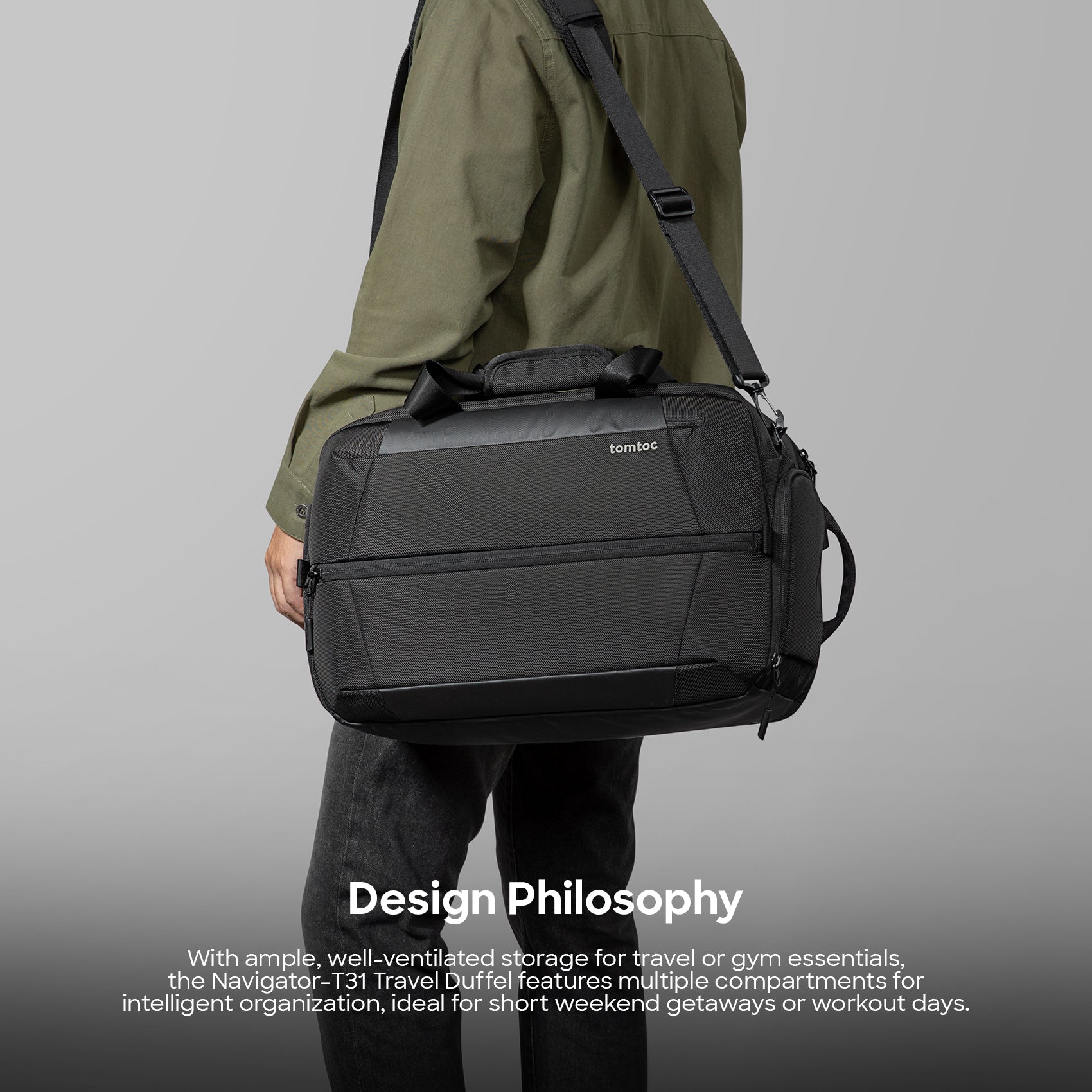 Navigator T31 Duffel Bag 30L - Black