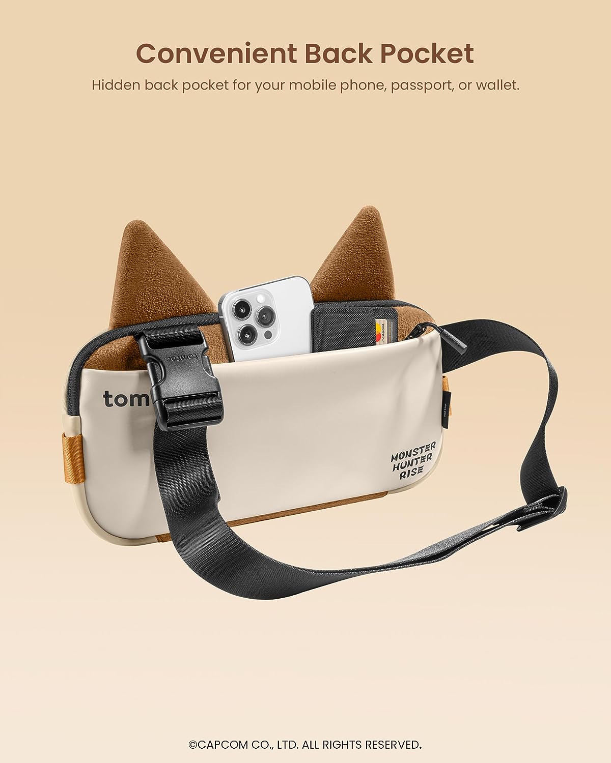 Monster Hunter T21 EDC Sling Bag - Palico