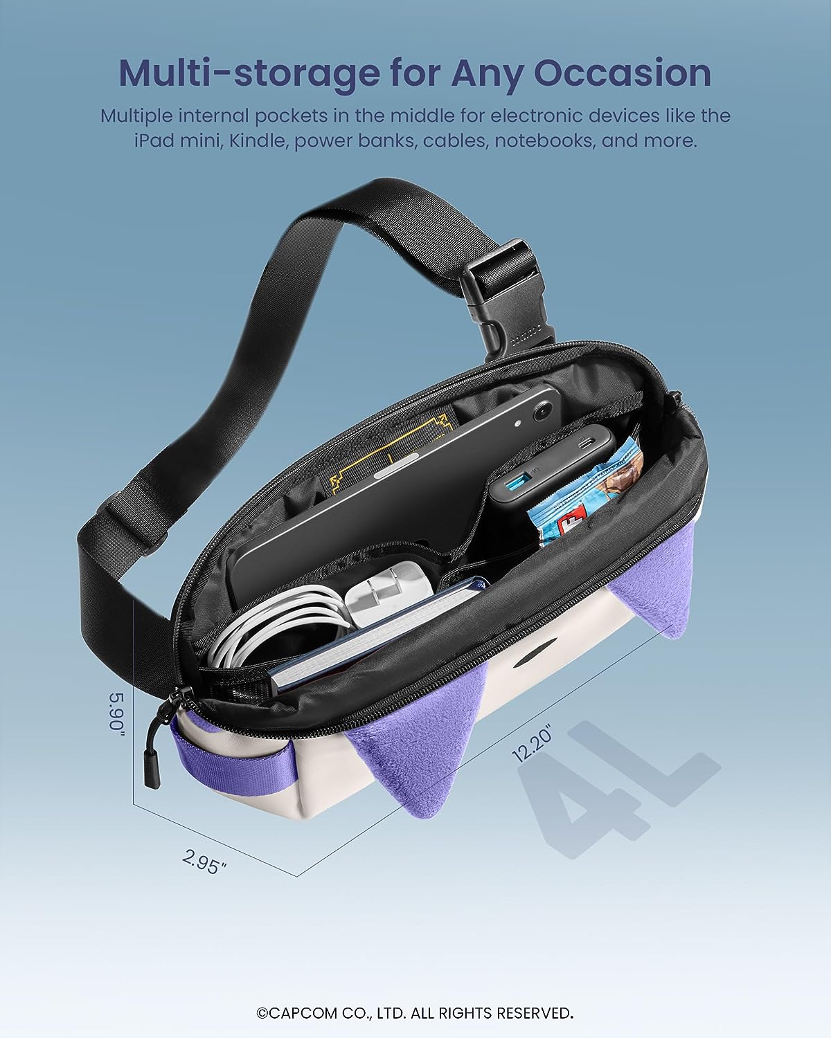 Monster Hunter T21 EDC Sling Bag - Palamute