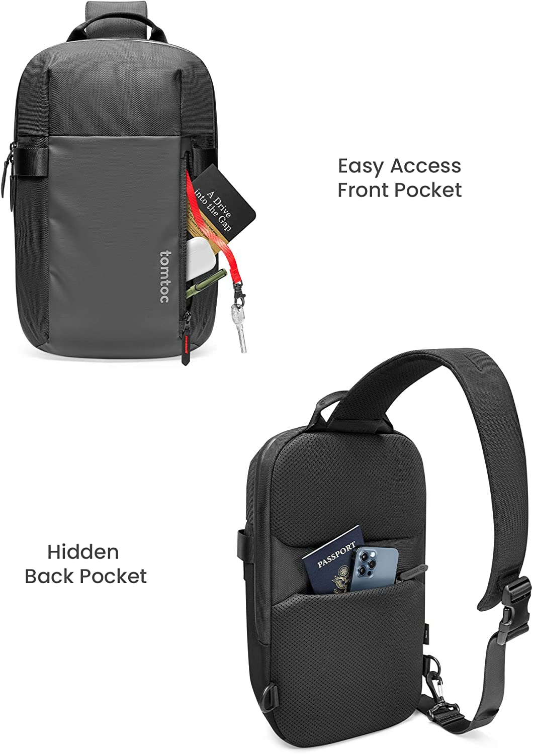 Explorer T24 Croxbody Bag 14" - Black