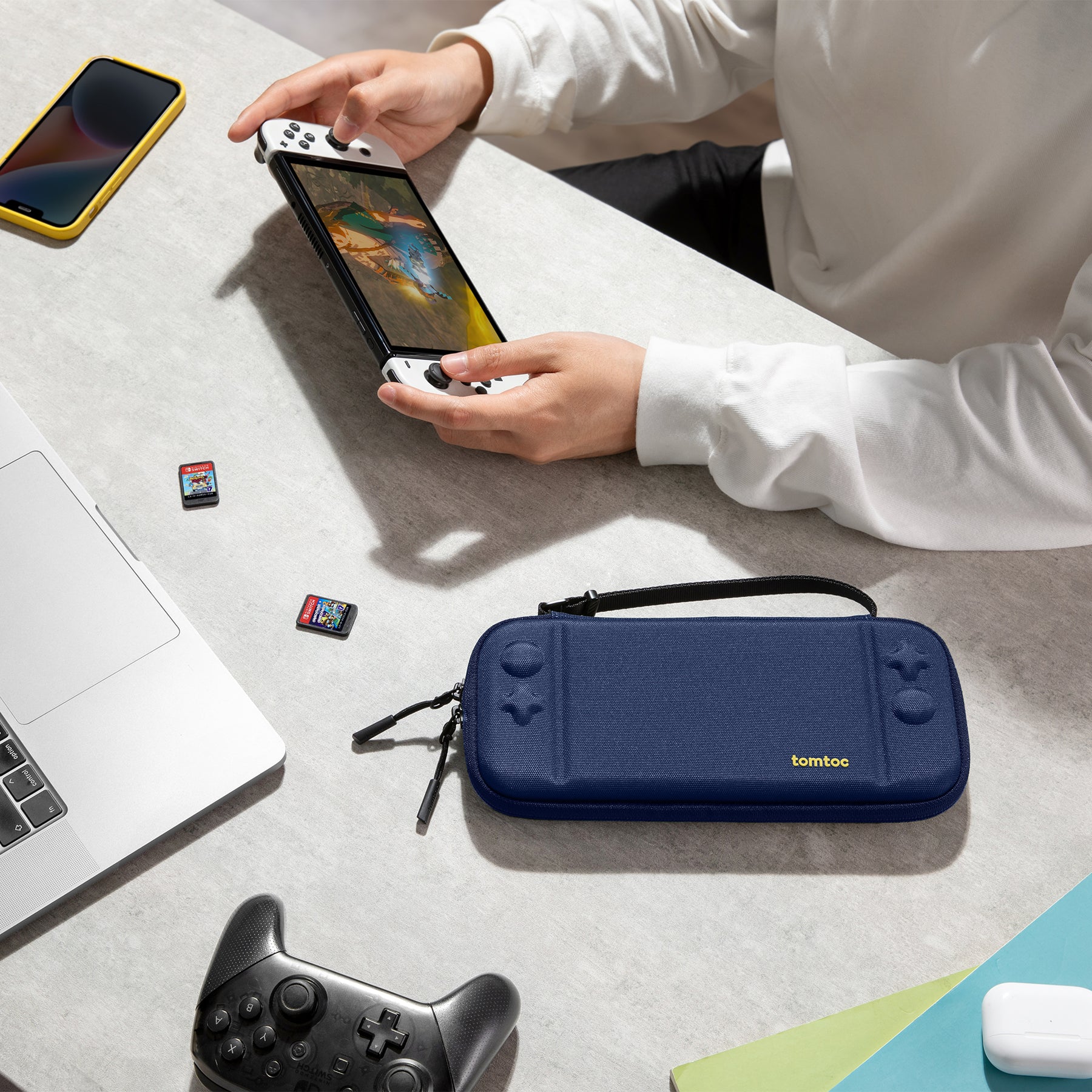Fancy-Case G05 For Nintendo Switch - Ink Blue