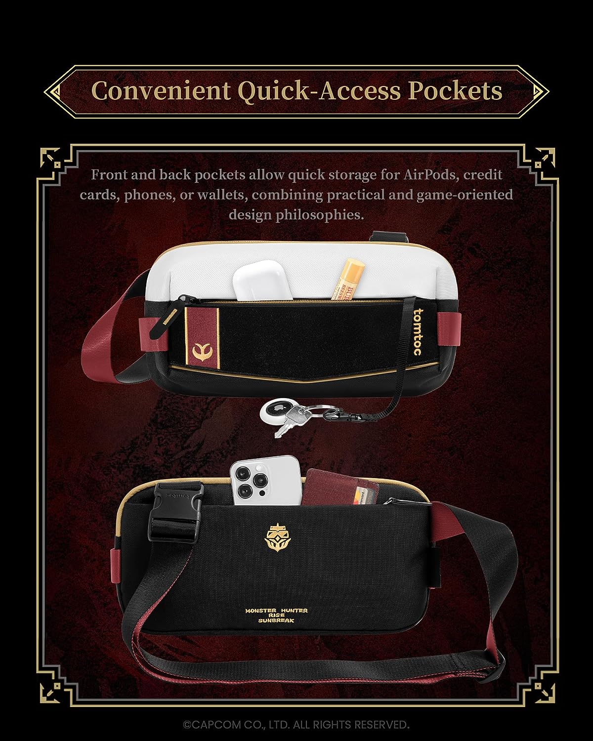 Monster Hunter Royal Order T21 Sling Bag - S
