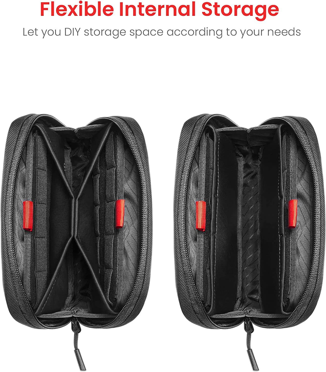 tomtoc Arccos Series Switch Cards & Accessories Bag - Nintendo Switch / OLED / Lite - Black