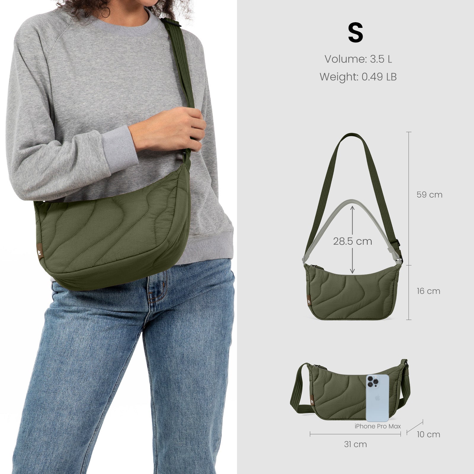 tomtoc Terra-T34 Light Crossbody Bag