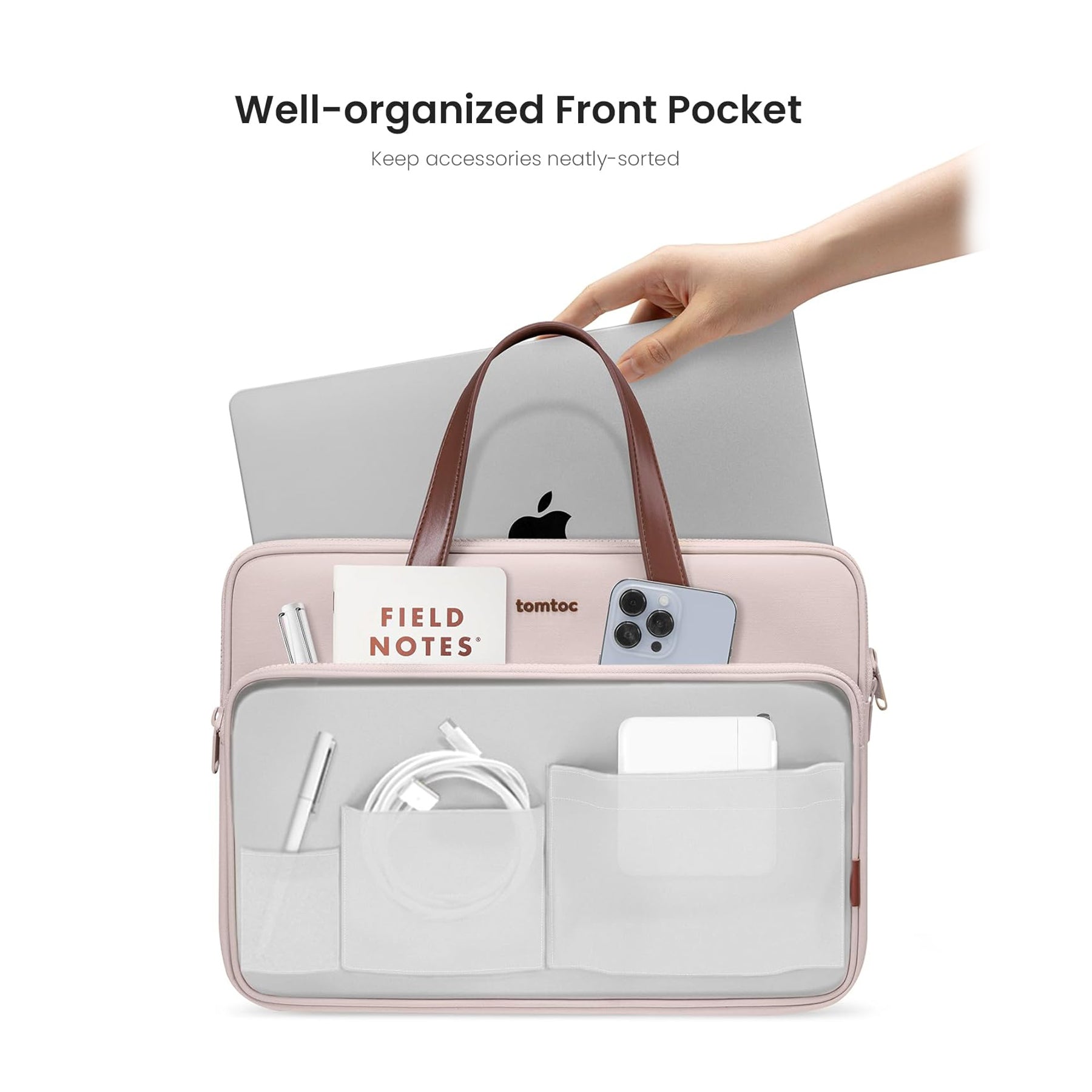 The-Her A11 Laptop Handbag 14" - Pink