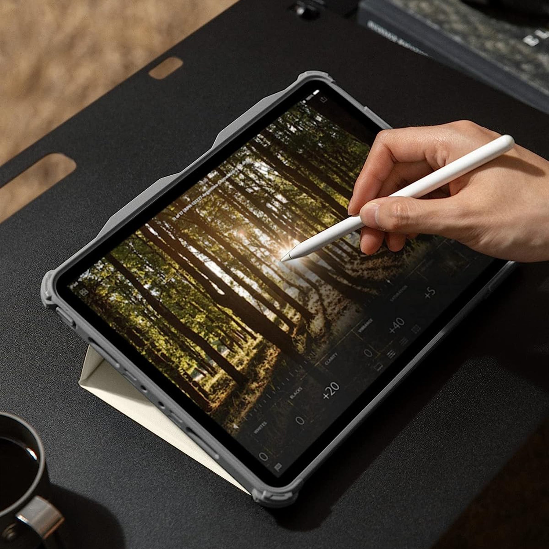 Inspire B57 Detachable Ultra Case For iPad Pro 11" - White