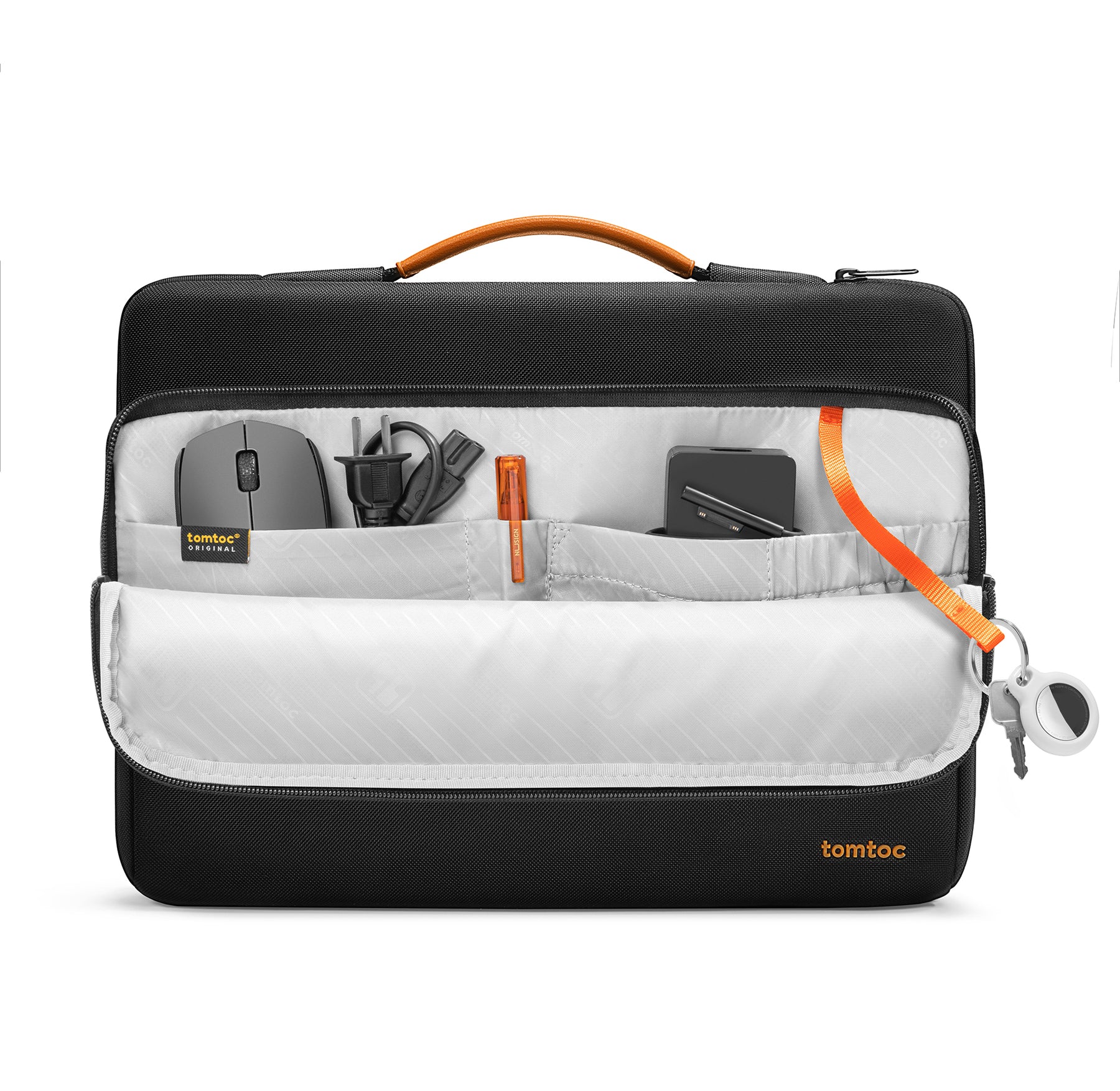 Defender A14 Laptop Briefcase (Macbook) 15" - Black