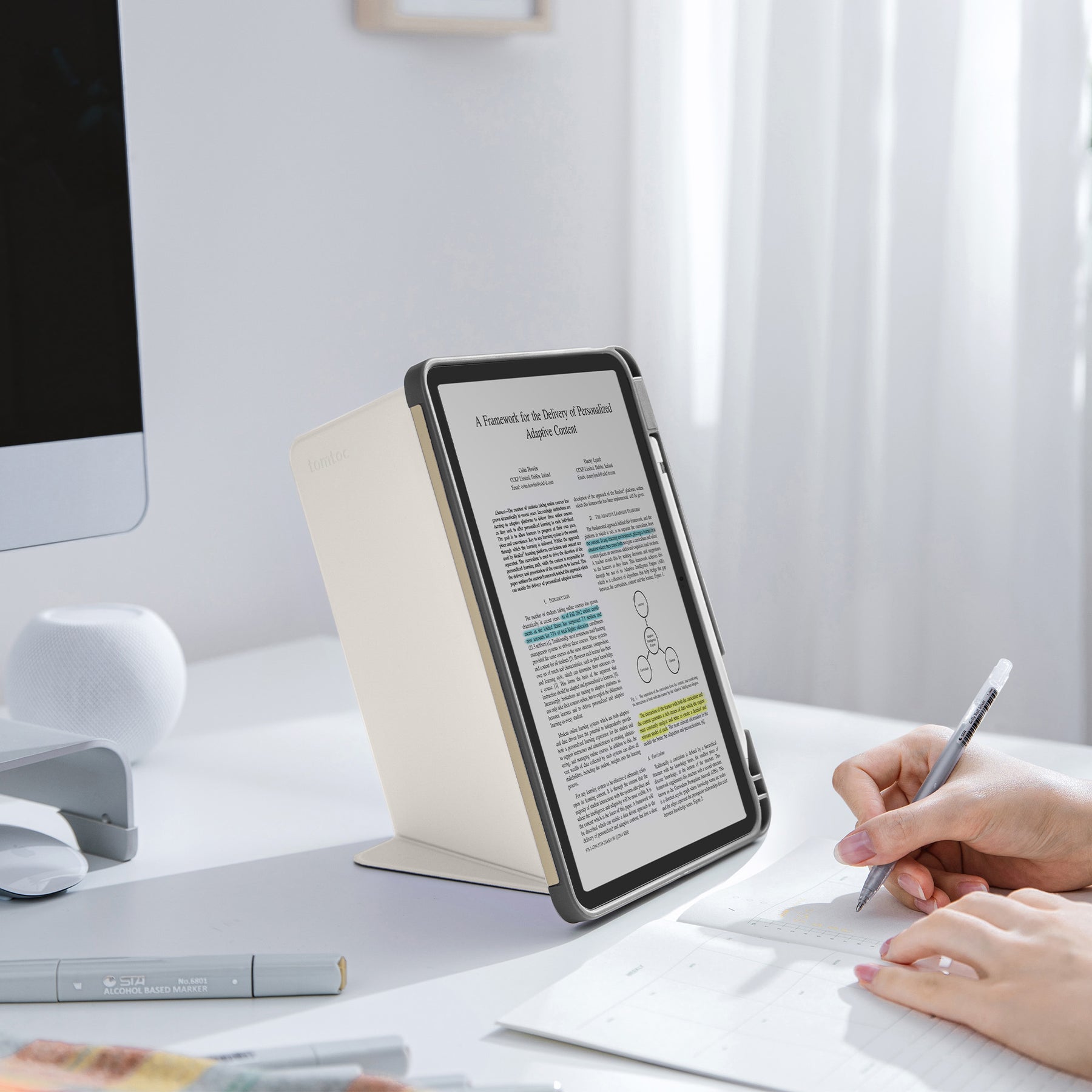Inspire B50 Tri-Mode Case For iPad 10.9" - White