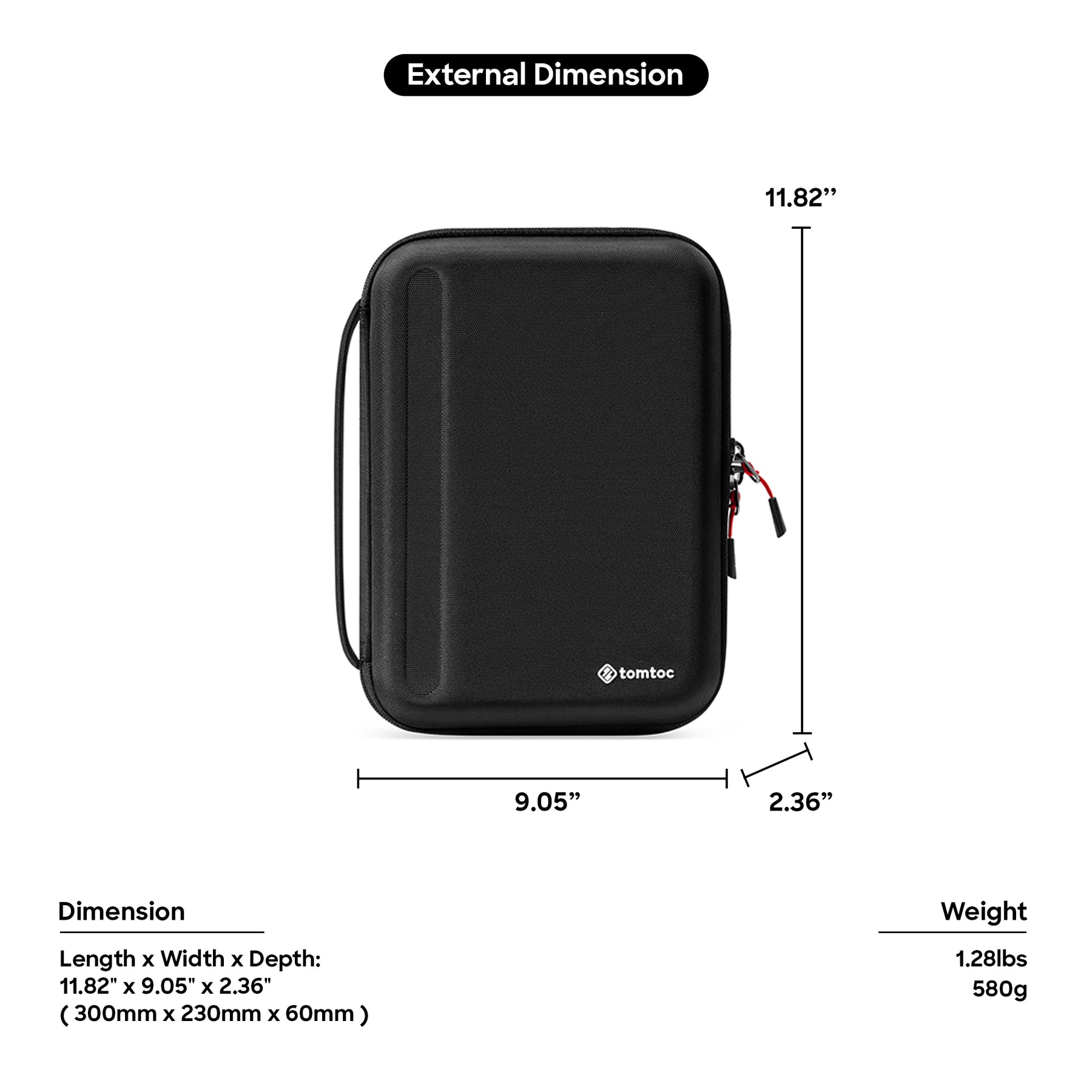Fancy-Case B06 For Tablet 11" Plus - Black
