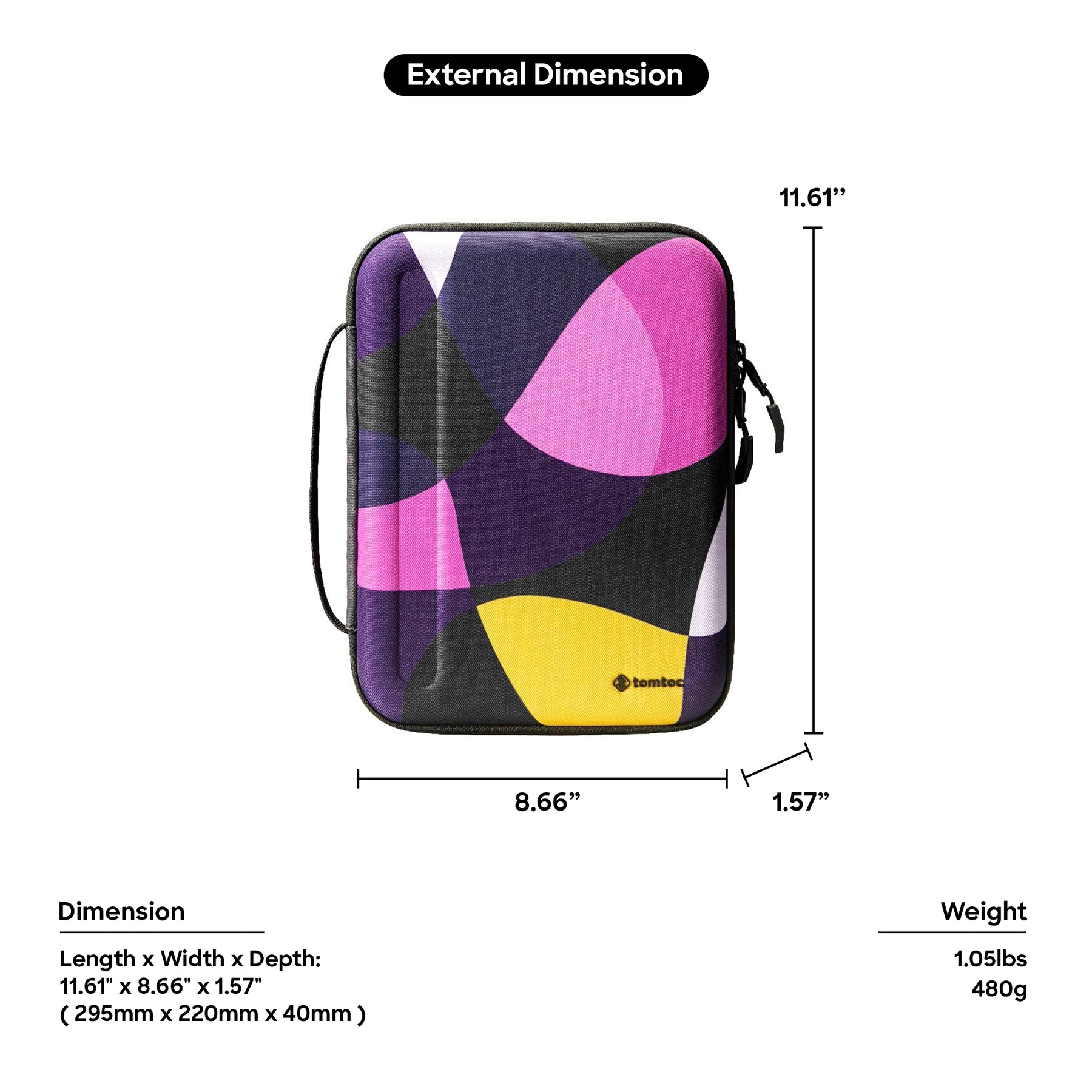 Fancy-Case B06 For Tablet 11" - Sky Mirror