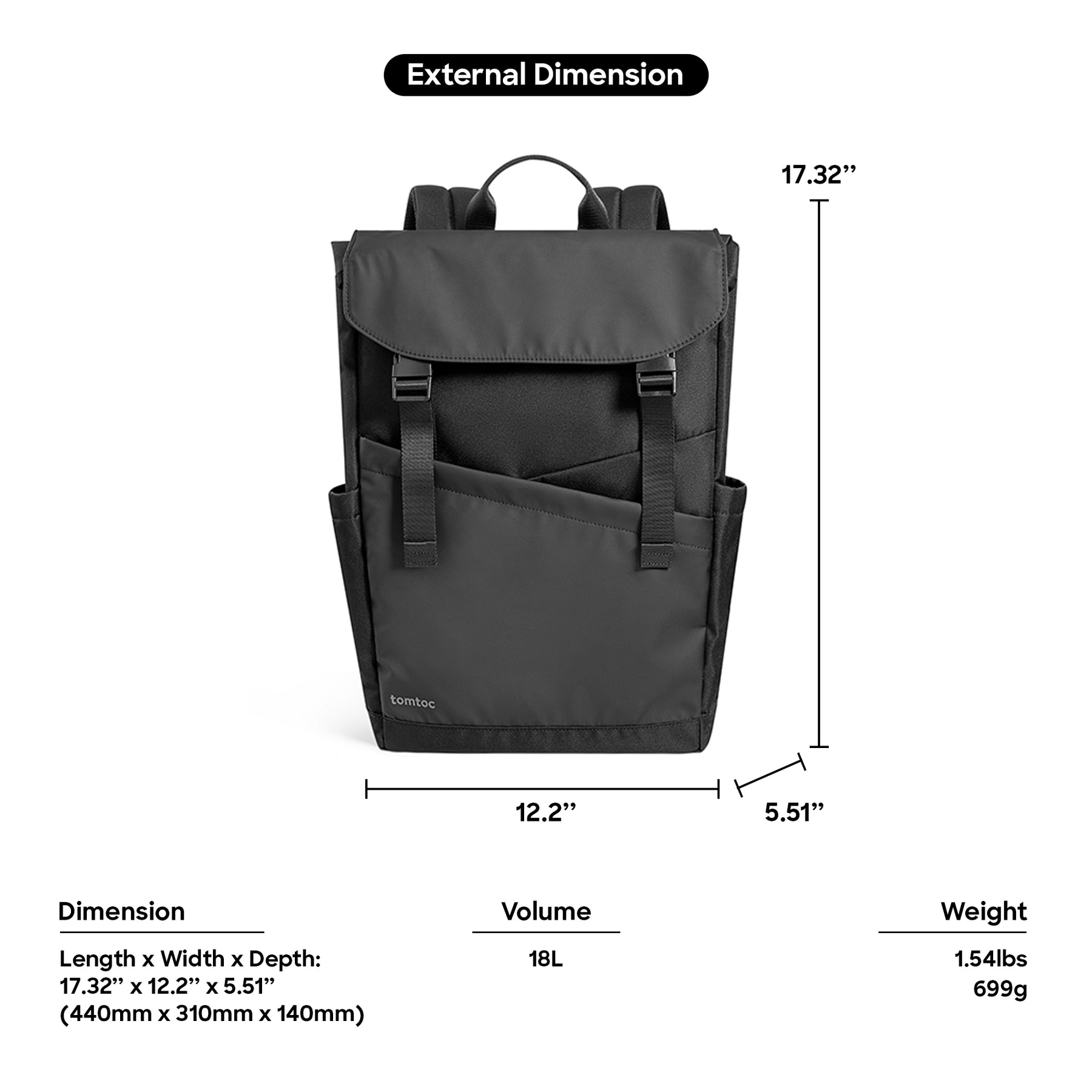 Slash T64 Backpack 18L - Meteorite