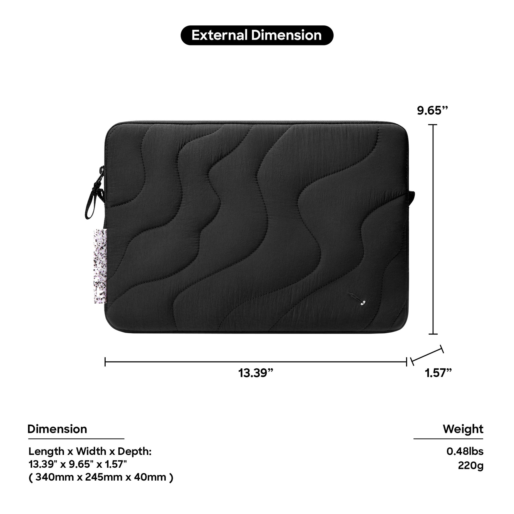 Terra A27 Laptop Sleeve (Macbook) 13" - Dune Shade