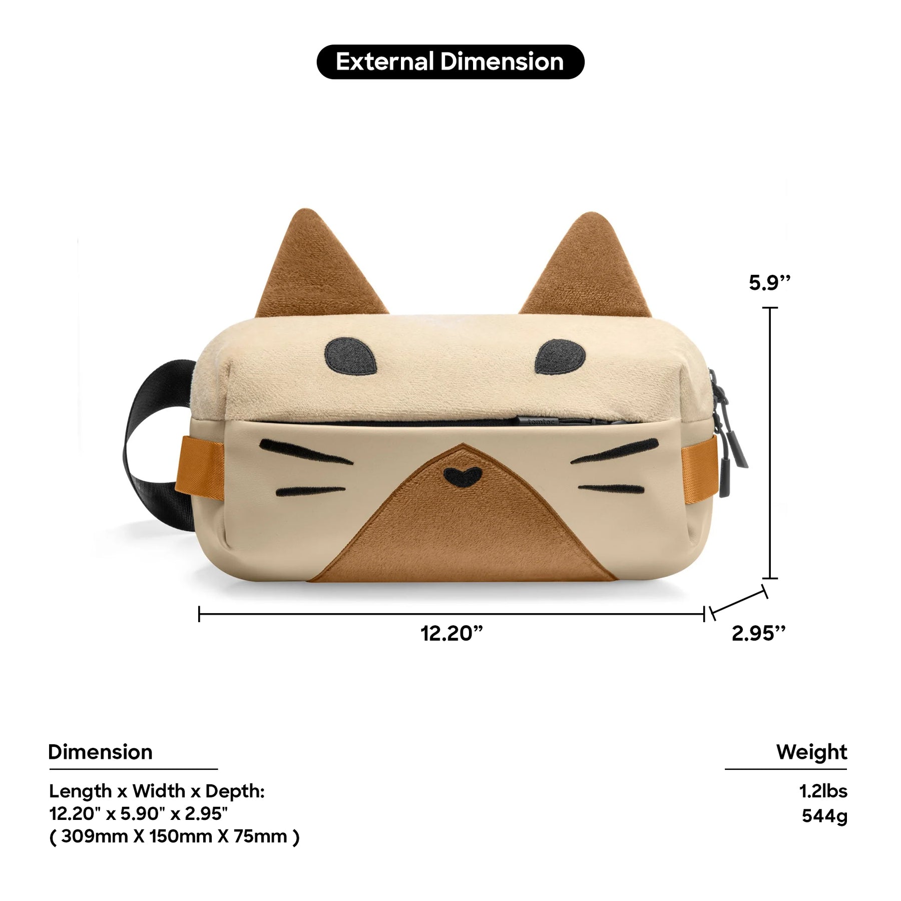 Monster Hunter T21 EDC Sling Bag - Palico