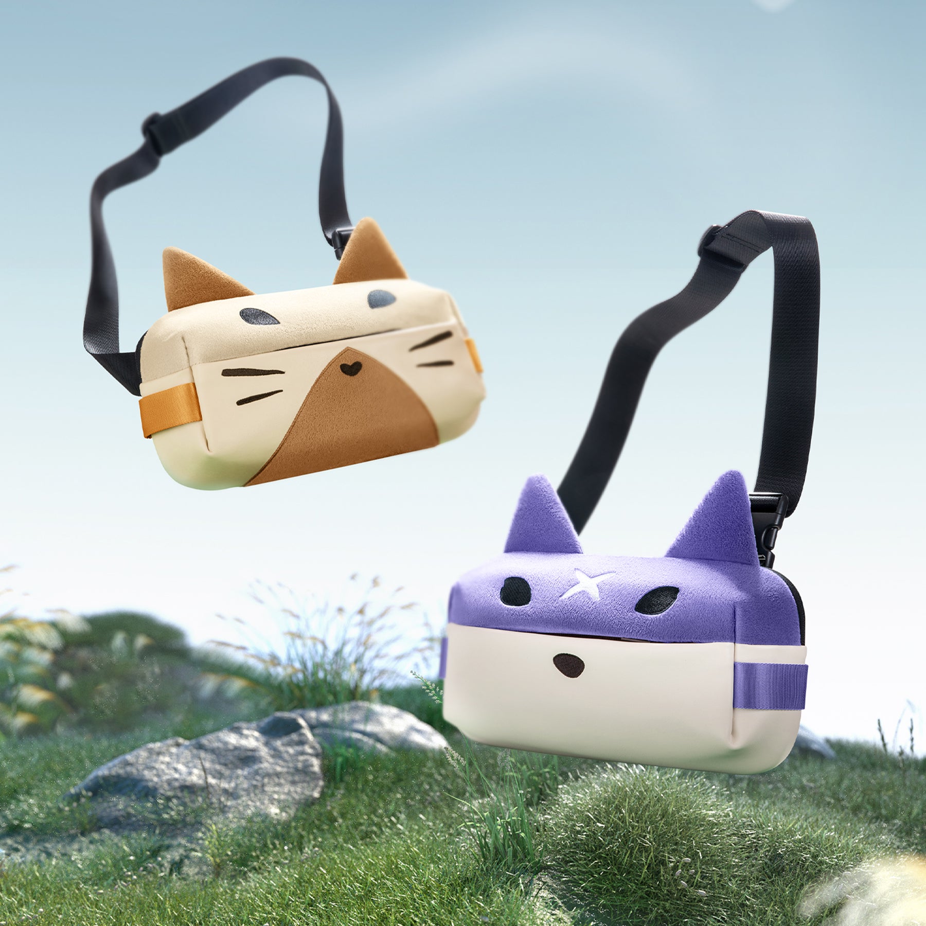 Monster Hunter T21 EDC Sling Bag - Palico