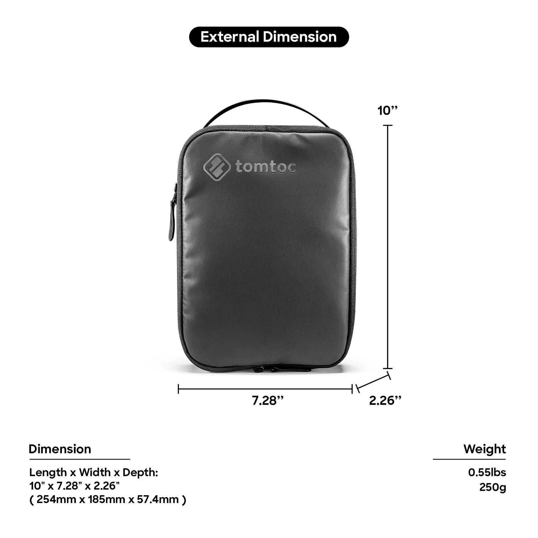 Explorer T11 Organizer Pouch - Black