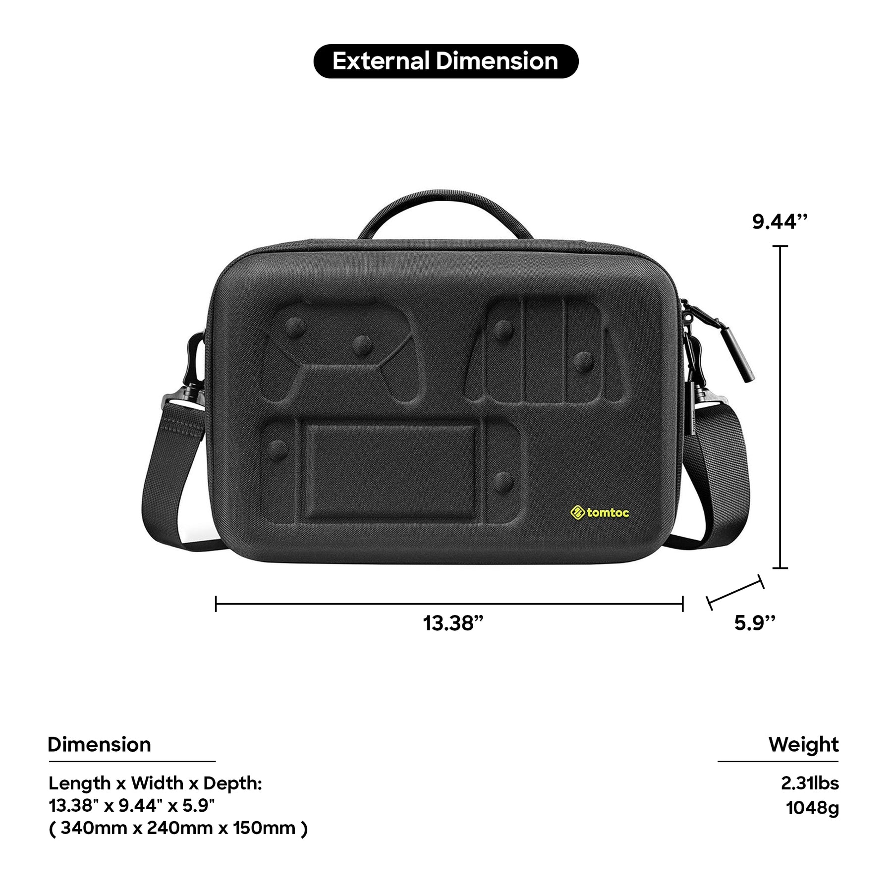 Fancy-Case G06 Travel Case For Nintendo Switch - Black