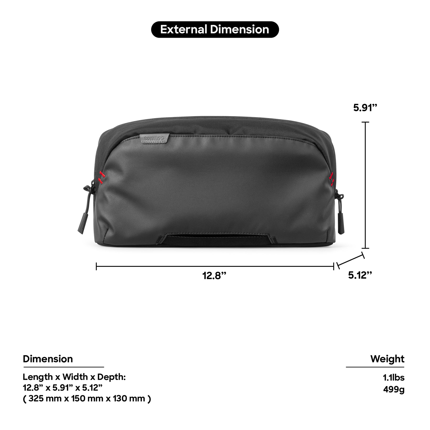 Arccos G47 Steam Deck Sling Bag - Black