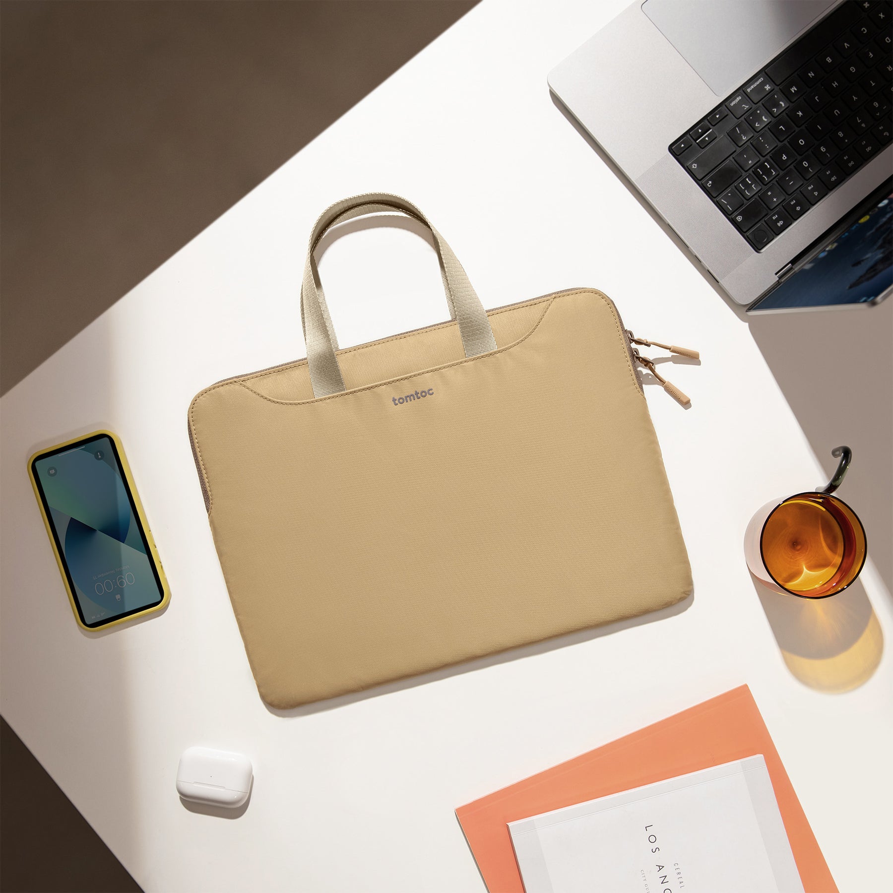 The-Her A21 Laptop Handbag 14" - Cookie