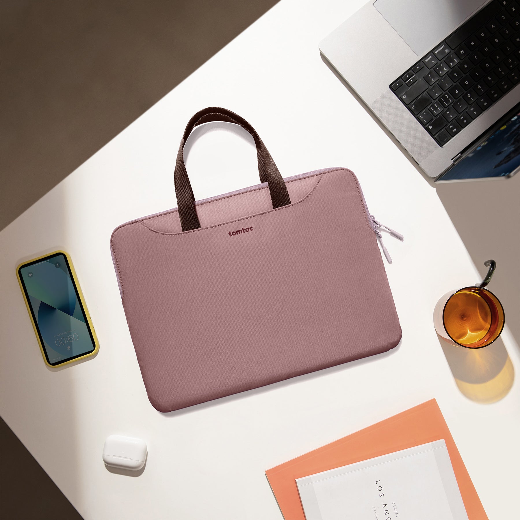 The-Her A21 Laptop Handbag 14" - Raspberry