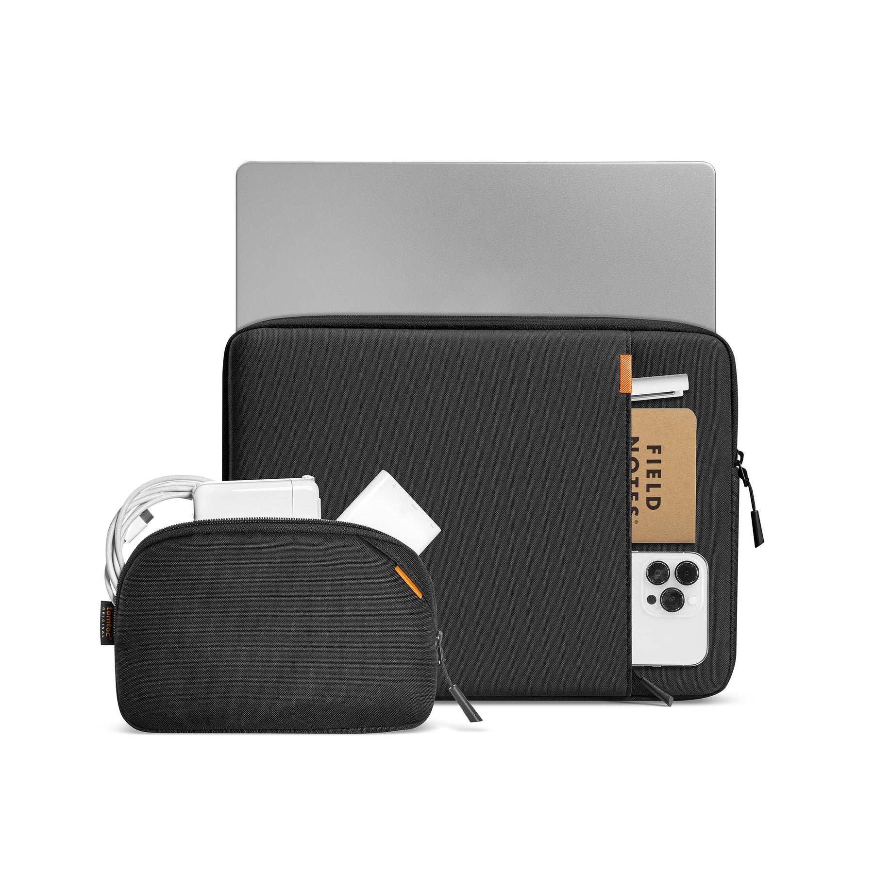 Defender A13 Laptop Sleeve & Pouch (Macbook) 15" - Black