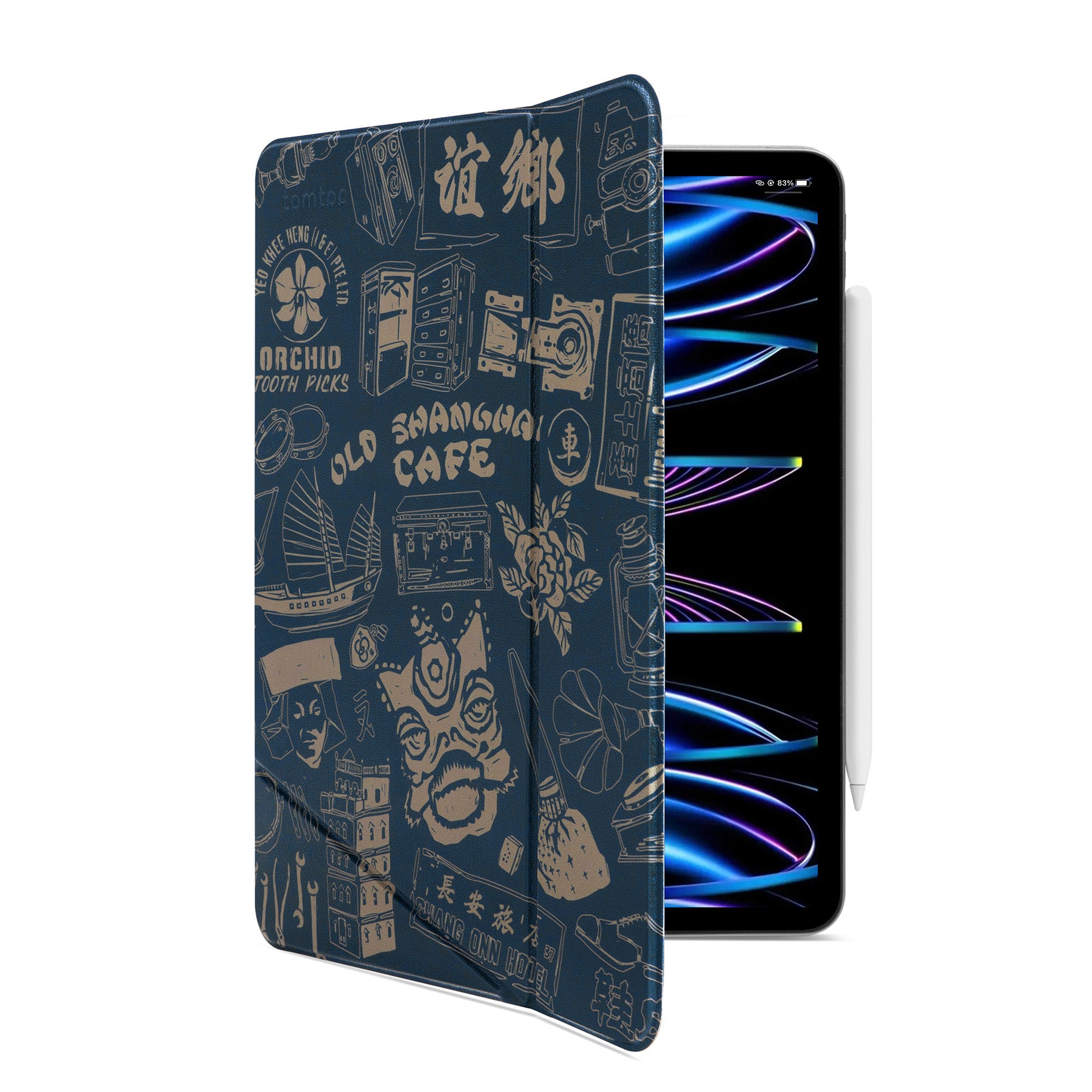 Inspire B52 4-Mode Folio 11" - Navy Blue