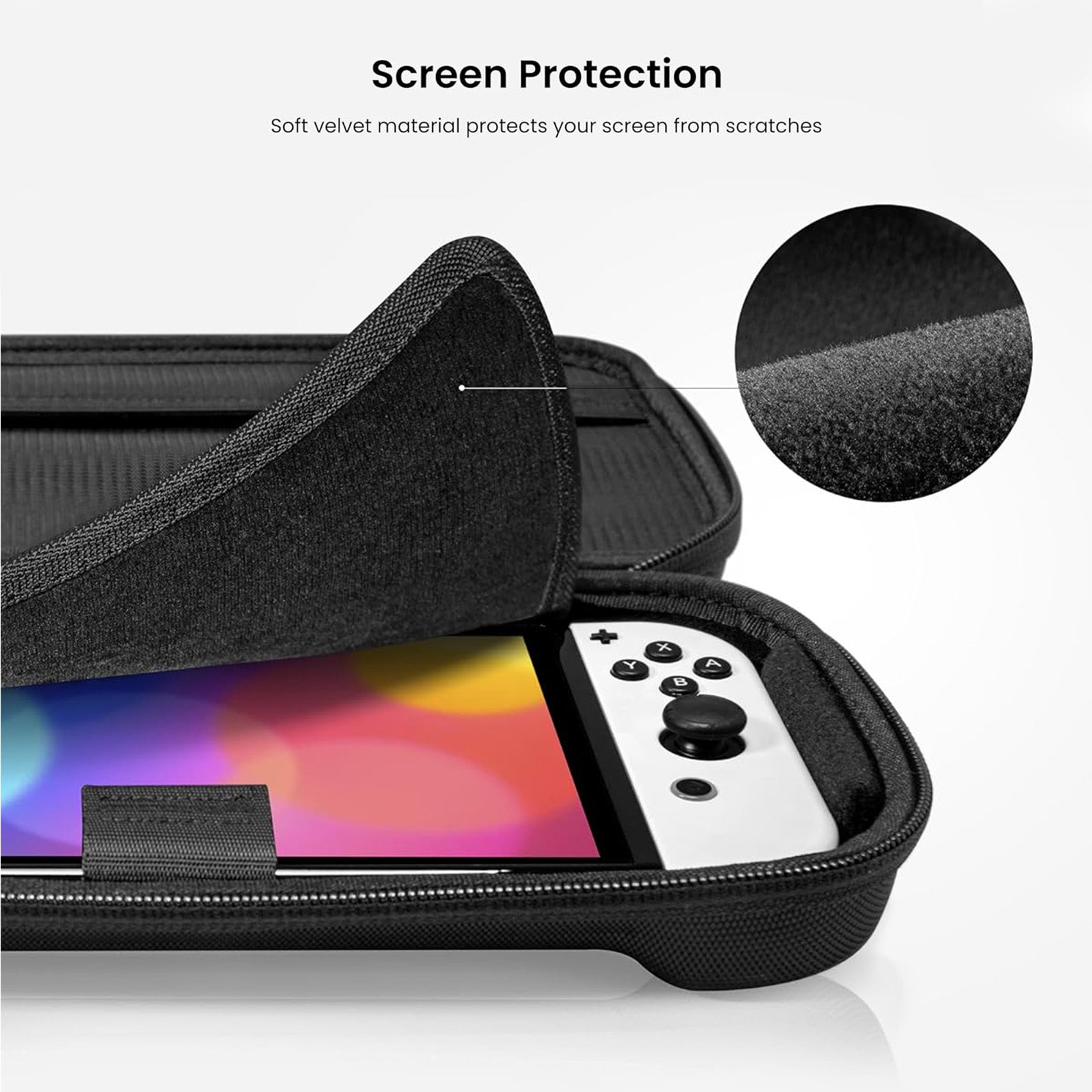 Fancy-Case G05 For Nintendo Switch (M) - Black