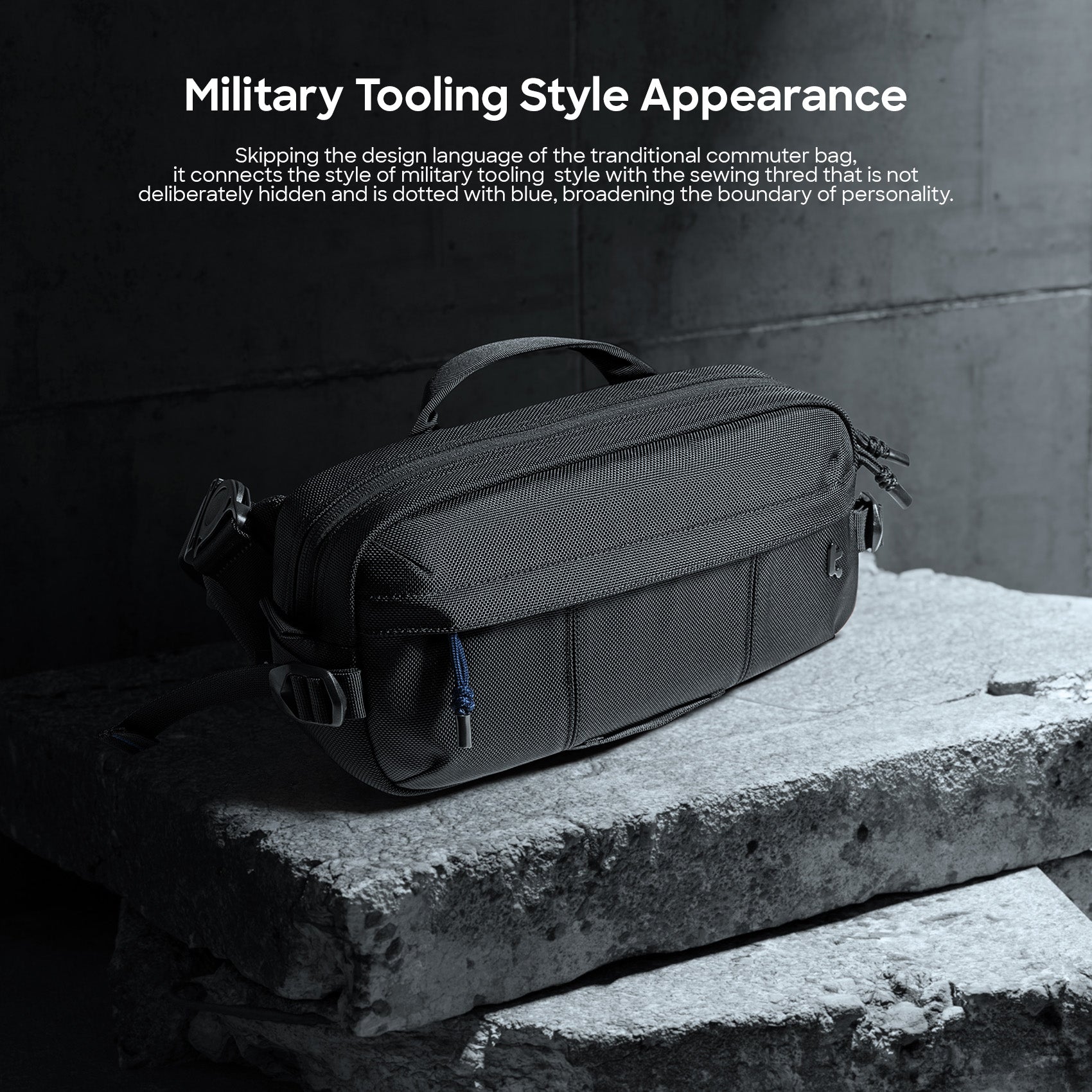 Wander T26 Sling Bag - Black