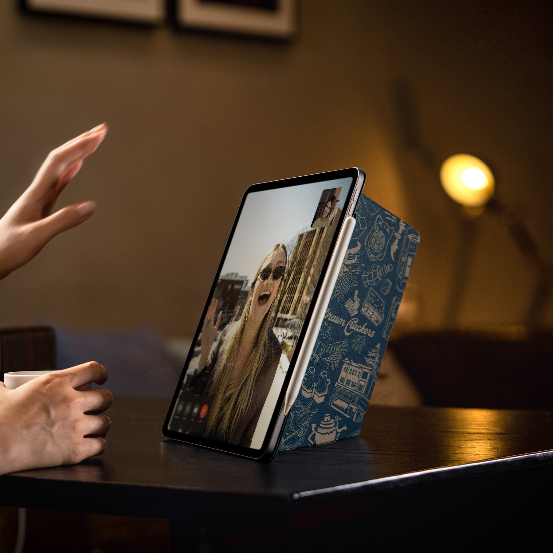 Inspire B52 4-Mode Folio 11" - Navy Blue